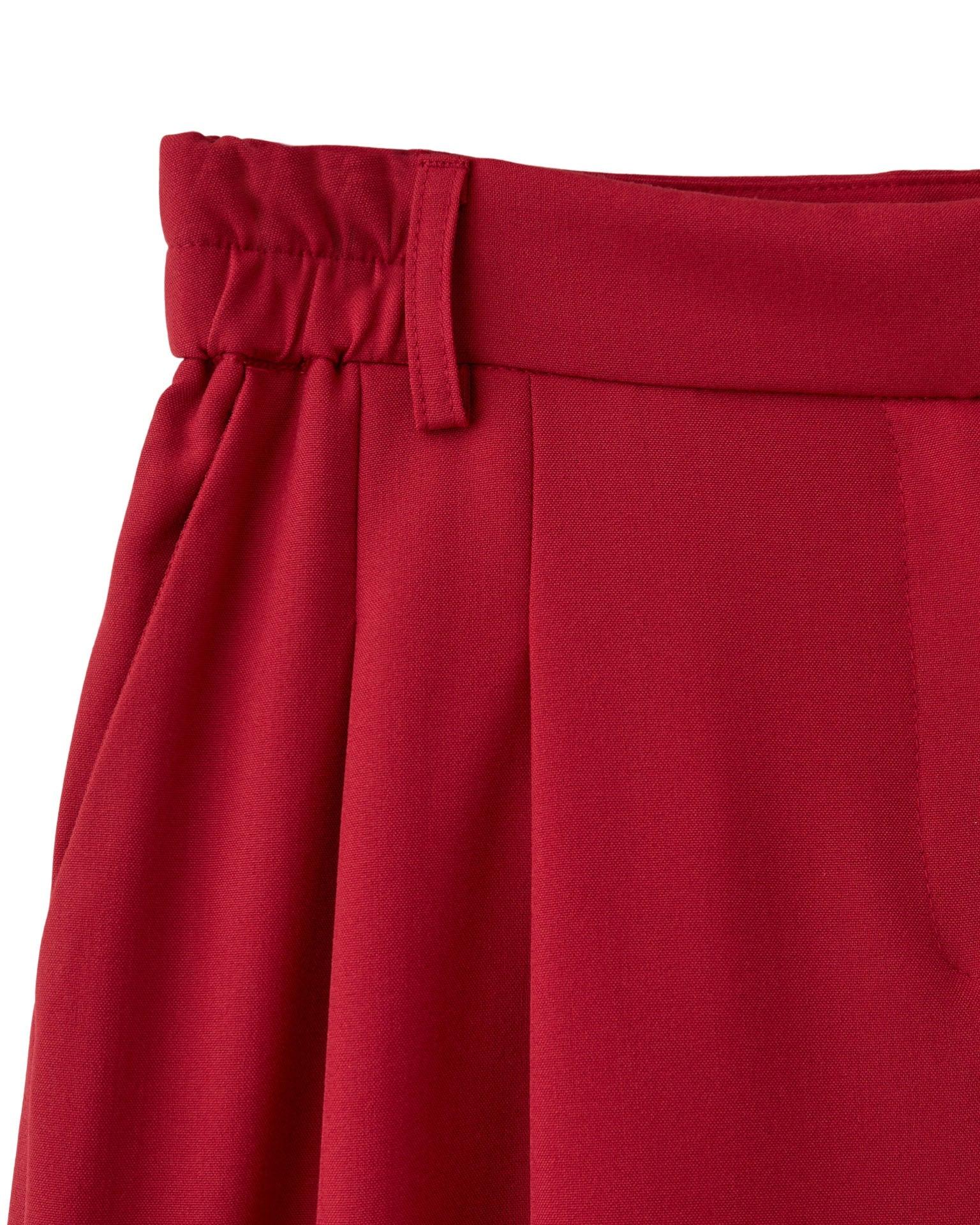 AIA BAGGY SUIT PANT - RED - Dinvintageshop