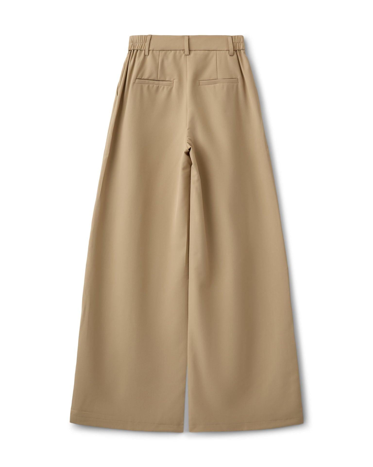AIA BAGGY SUIT PANT - SAND - Dinvintageshop