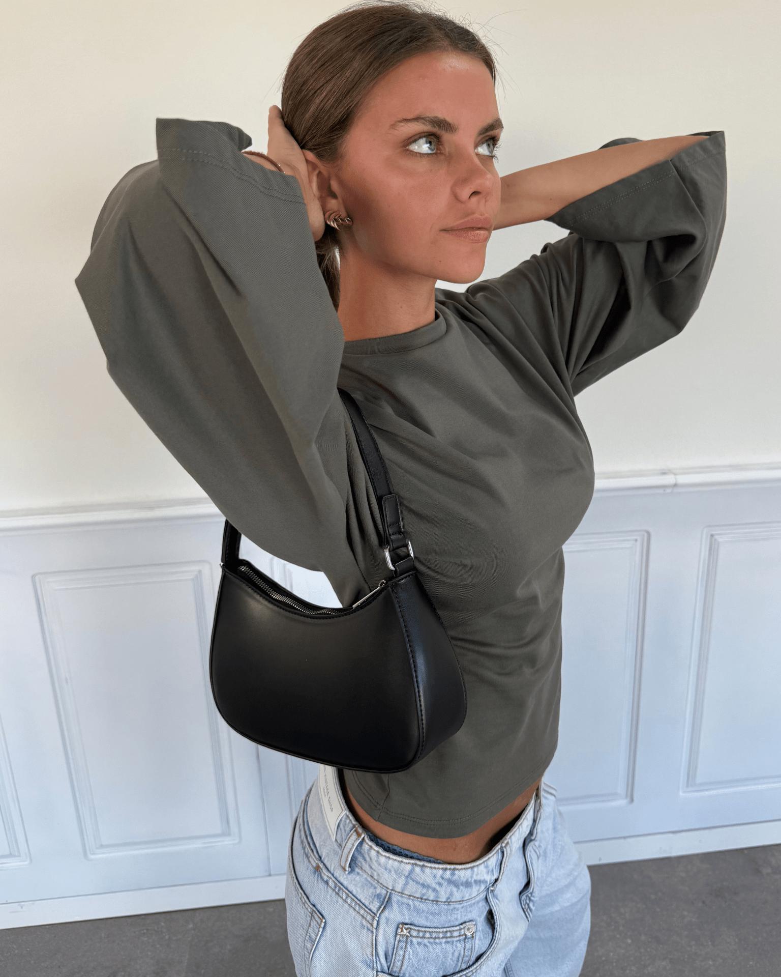 ALUANA SHOULDER BAG - BLACK