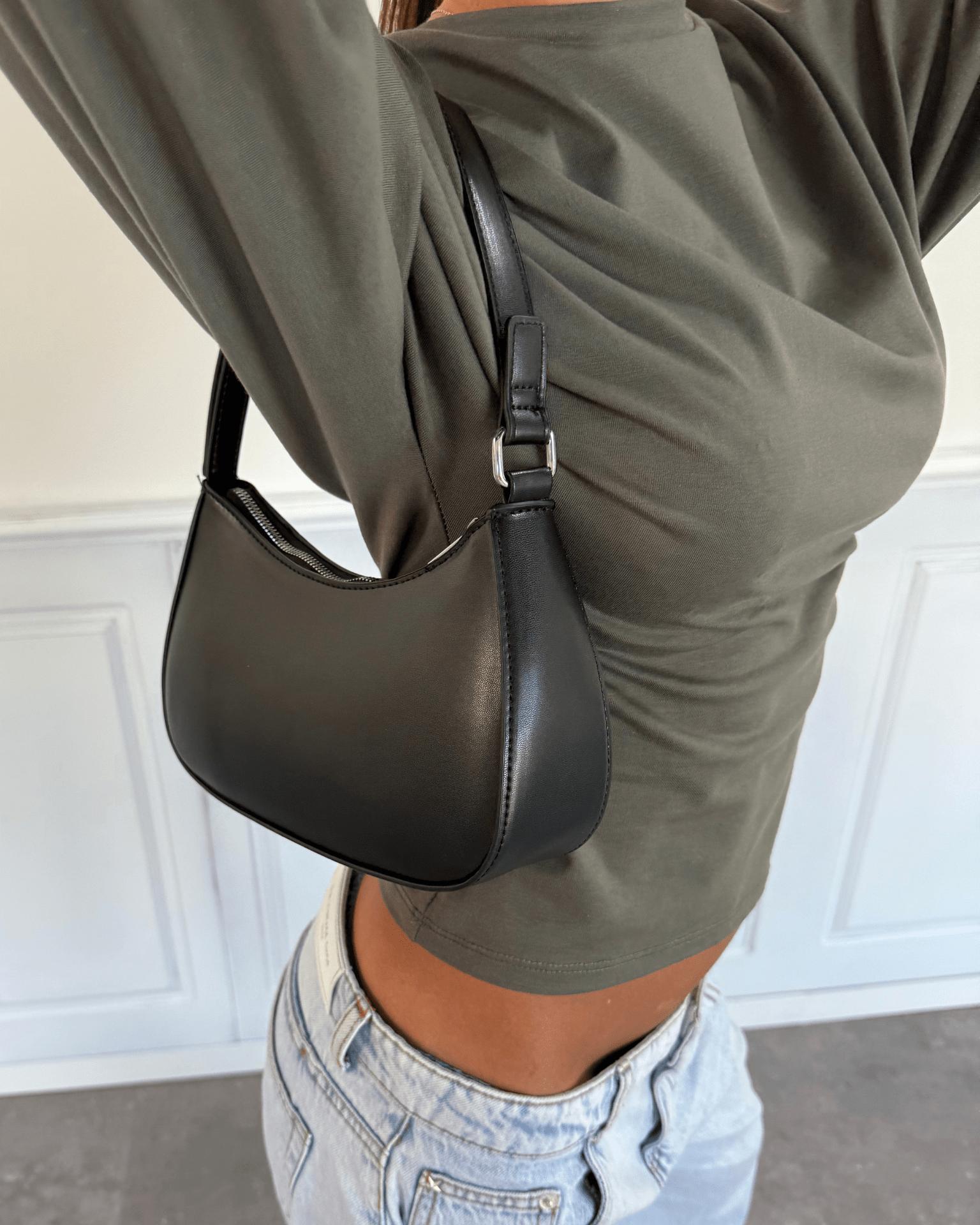 ALUANA SHOULDER BAG - BLACK