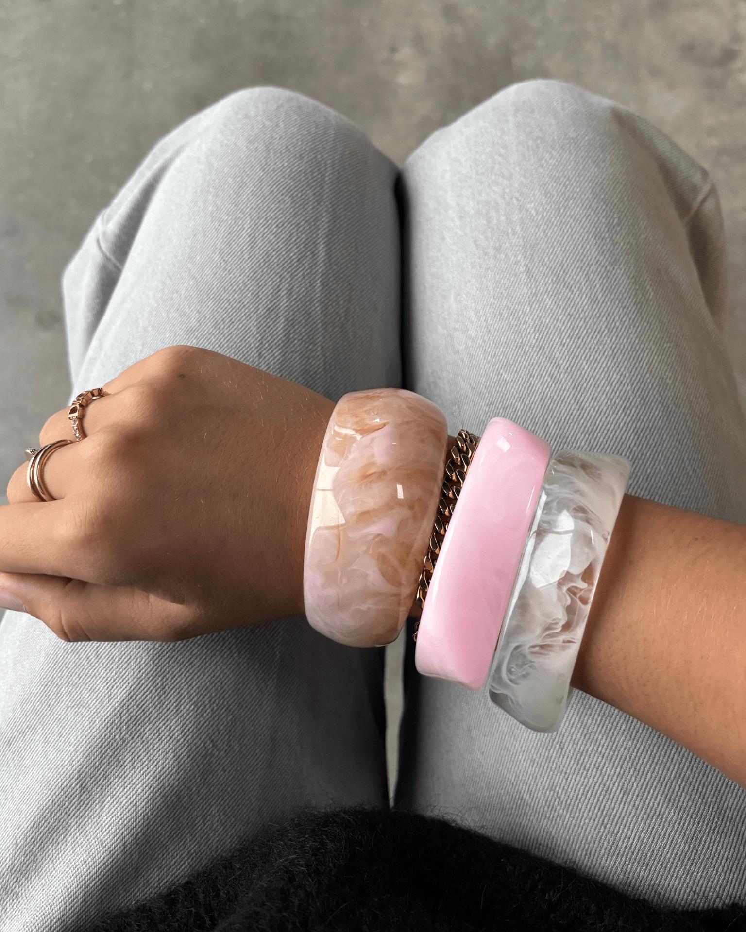 ARMBÅND - PINK/SAND