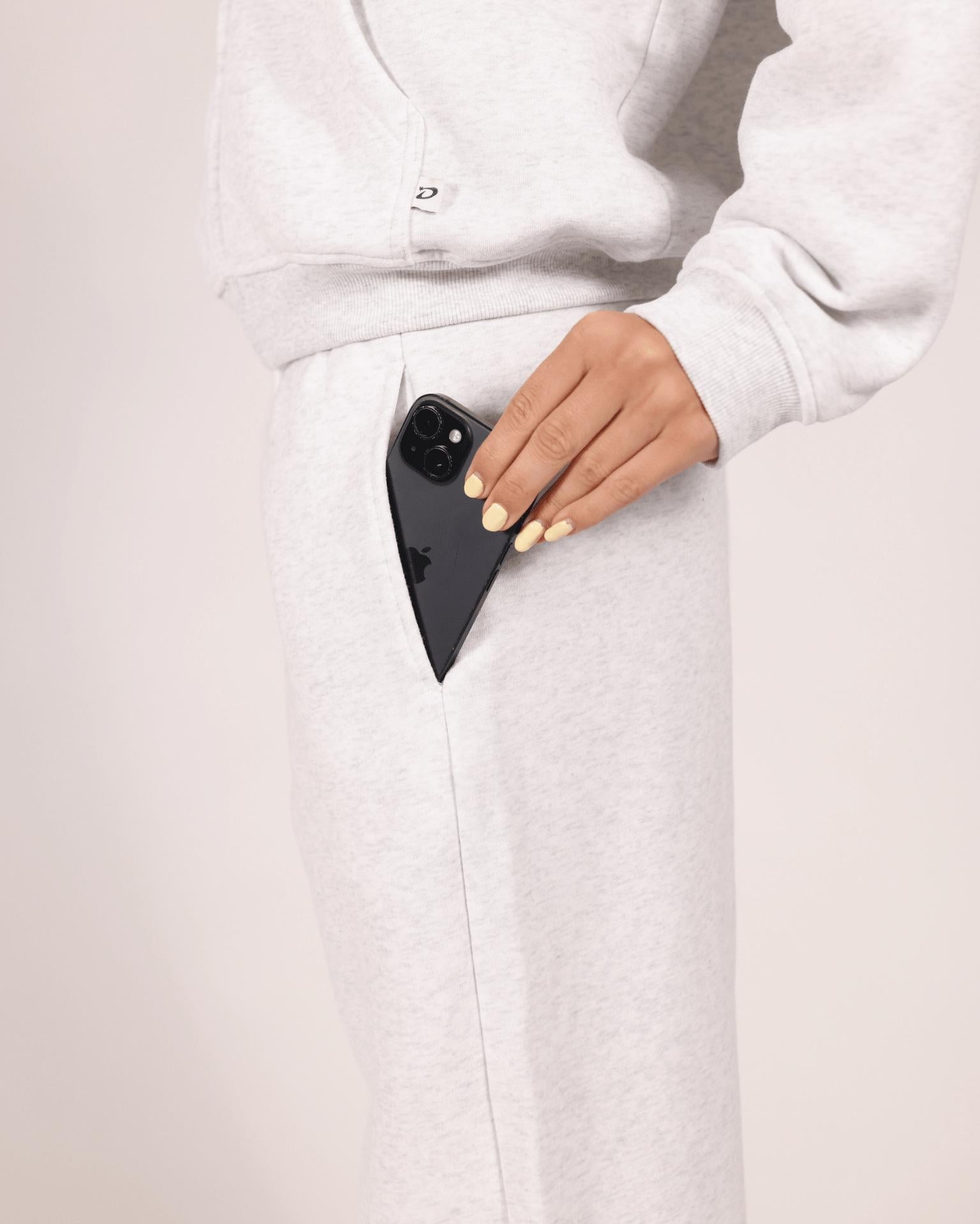 BAGGY SWEATPANTS - LIGHT GREY