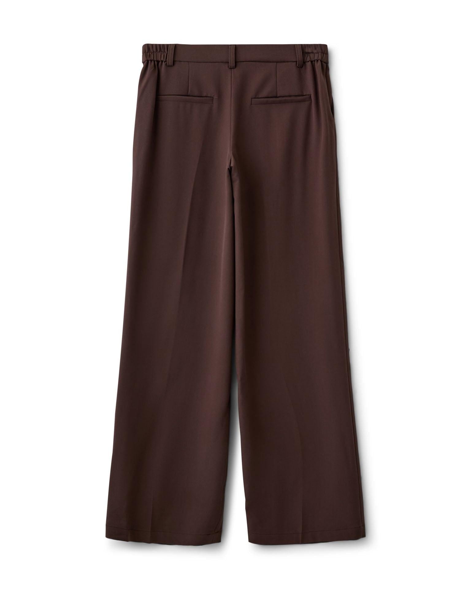BELLA SUIT PANT (NEW) - BROWN - Dinvintageshop