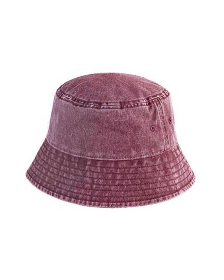 BUCKET HAT - VINTAGE RED