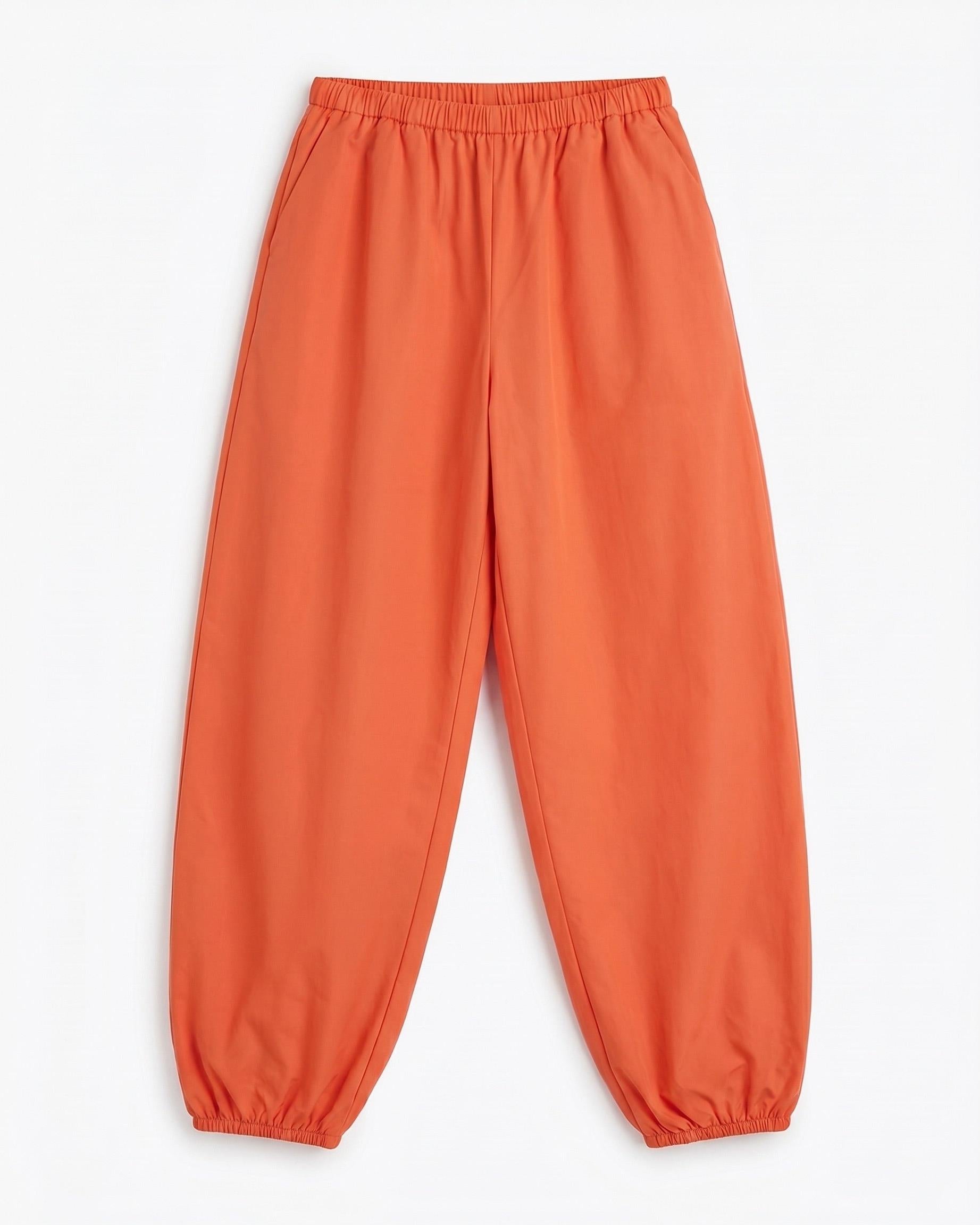 CARO BALOON PANTS - MANDARIN ORANGE - Dinvintageshop