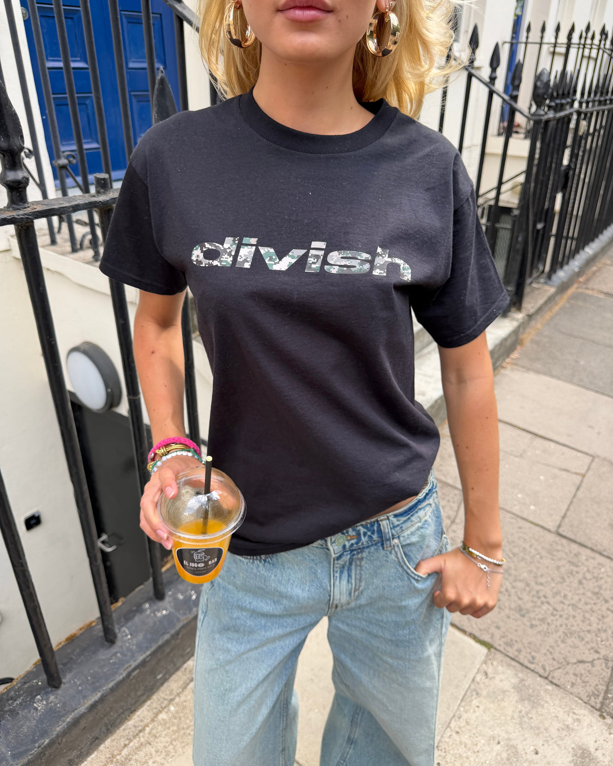 DEA TEE - BLACK - Dinvintageshop