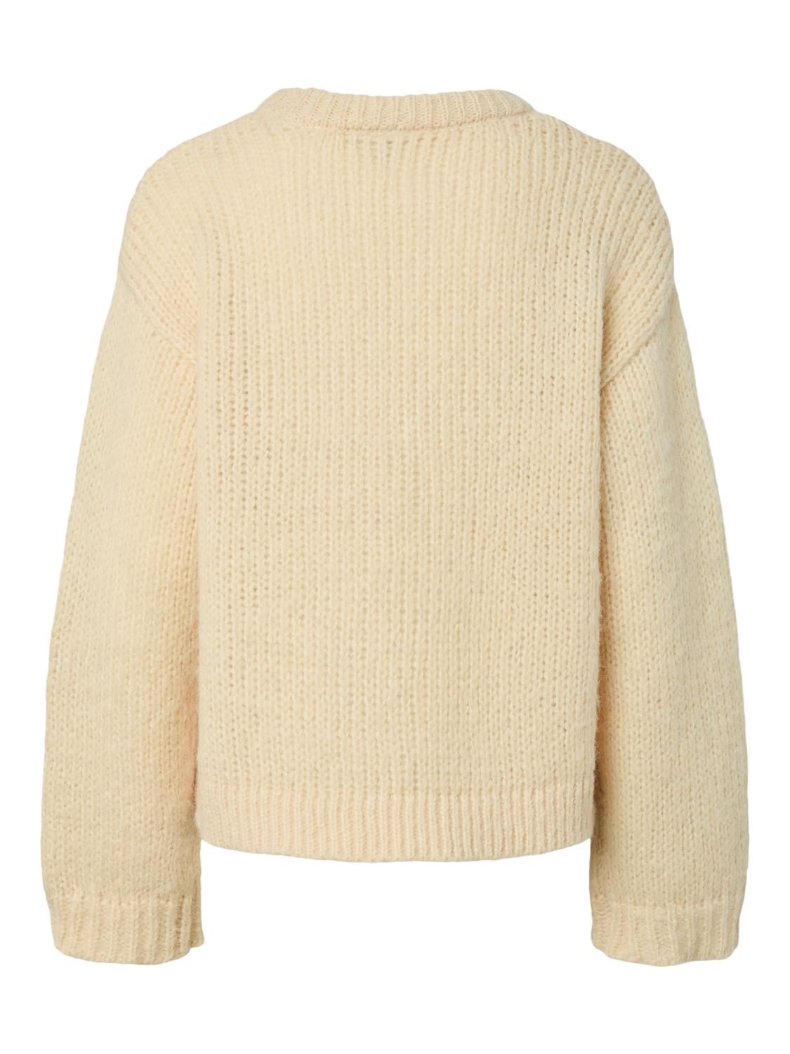 DORTHEA CHUNKY KNIT - FRENCH VANILLA MELANGE