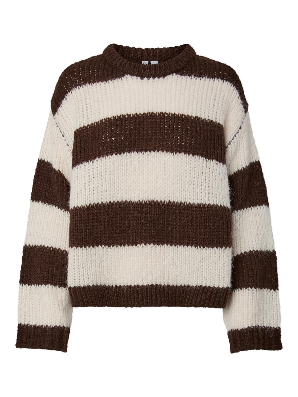 DORTHEA CHUNKY KNIT - HOT FUDGE/COCONUT MILK