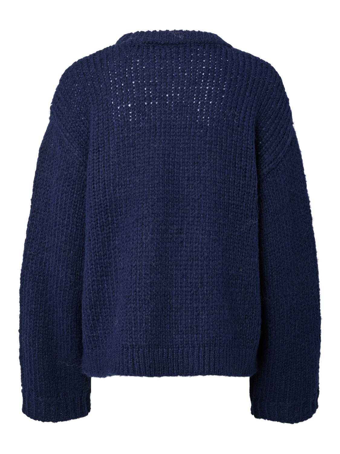 DORTHEA CHUNKY KNIT - MARITIME BLUE MELANGE