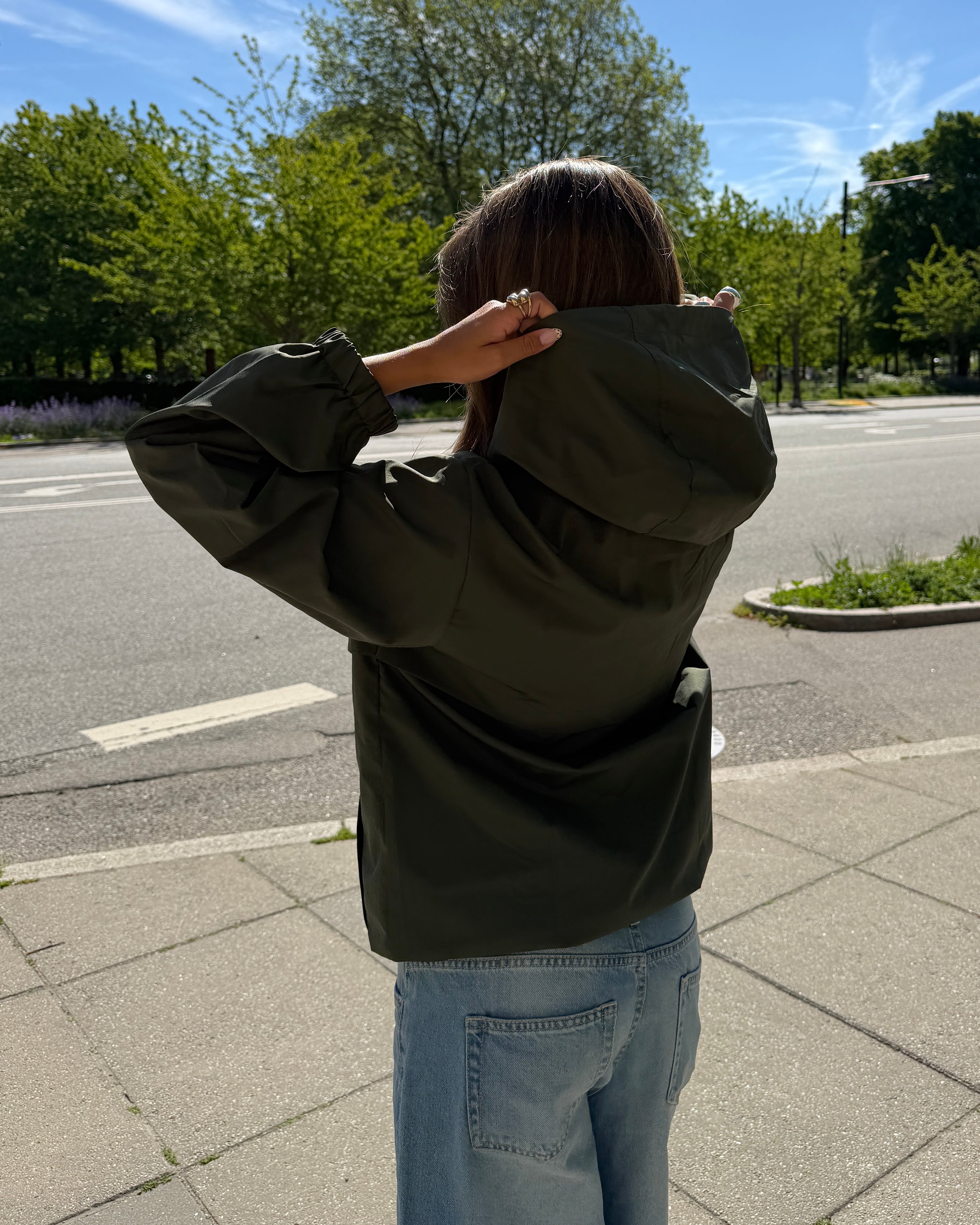 EMILIE JACKET - ARMY - Dinvintageshop