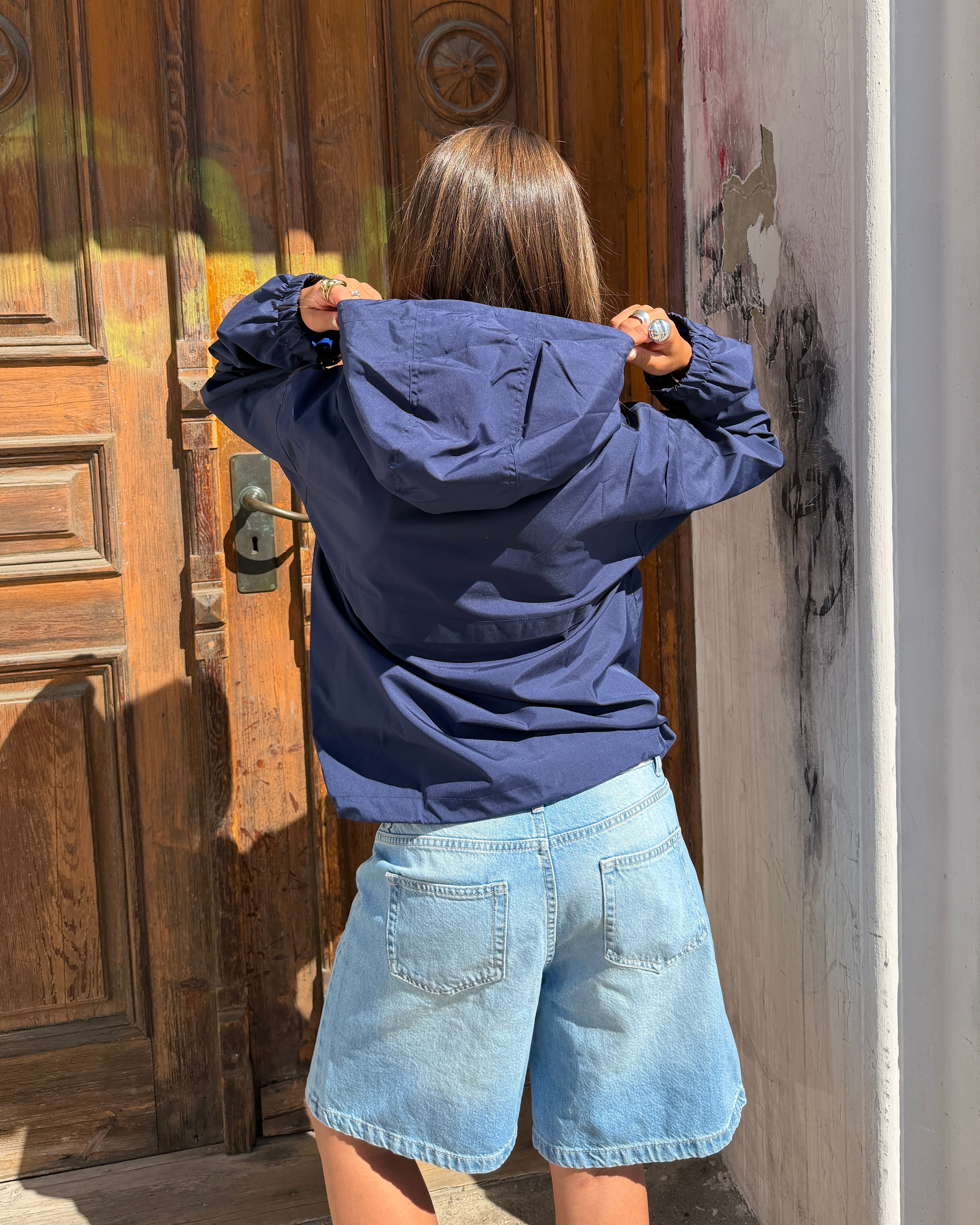EMILIE JACKET - NAVY - Dinvintageshop