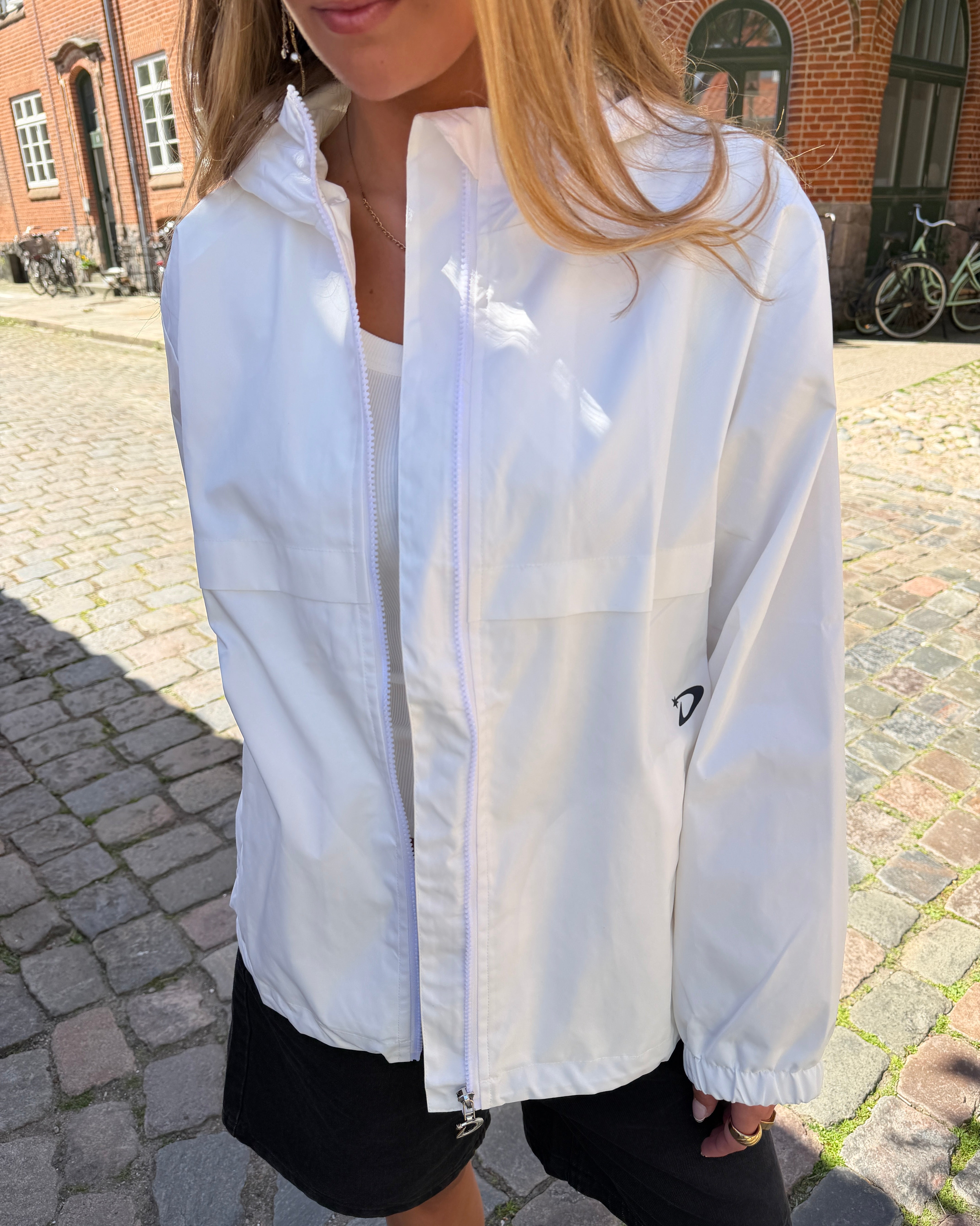 EMILIE JACKET - WHITE - Dinvintageshop