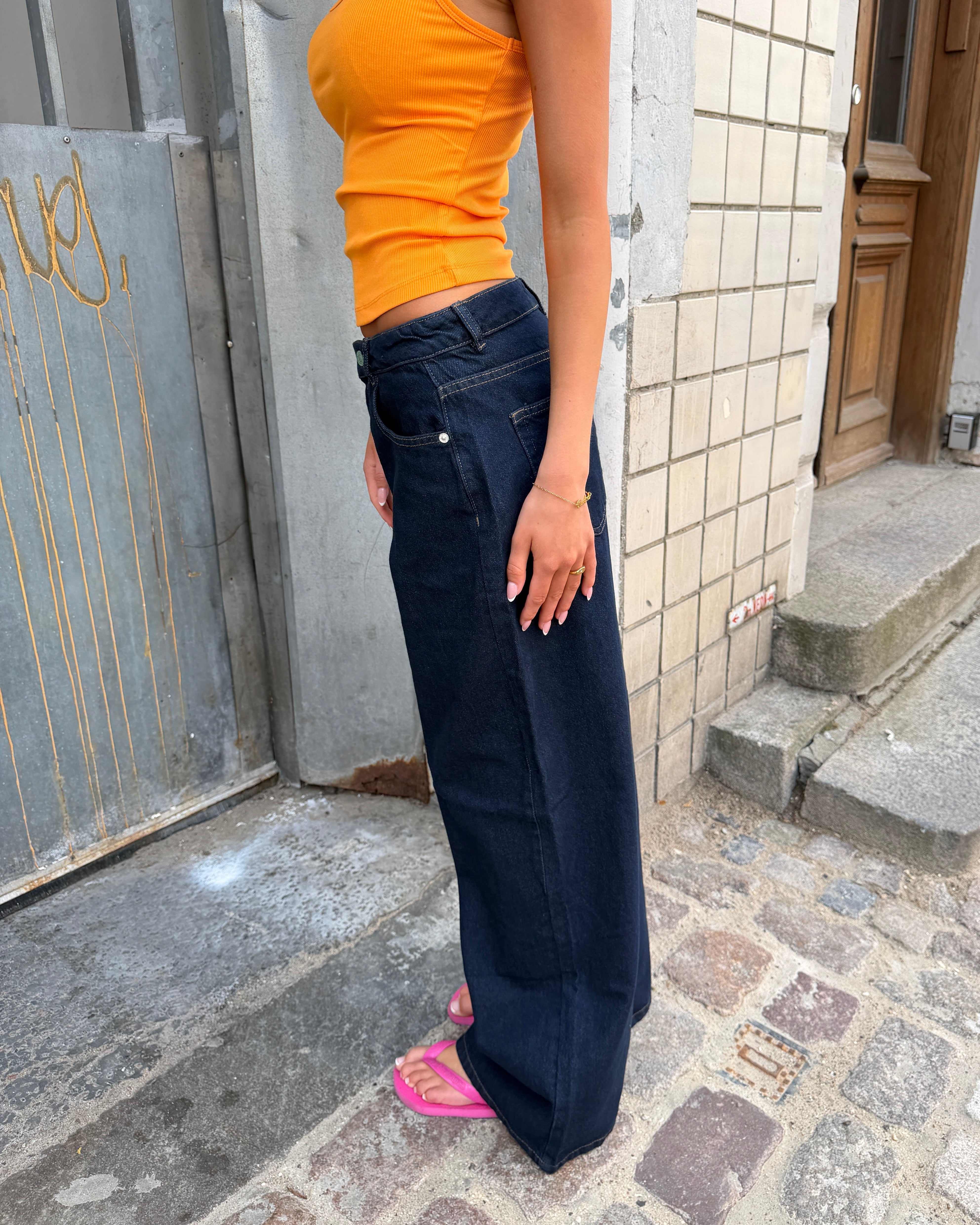 EMMA BAGGY JEANS - INDIGO BLUE