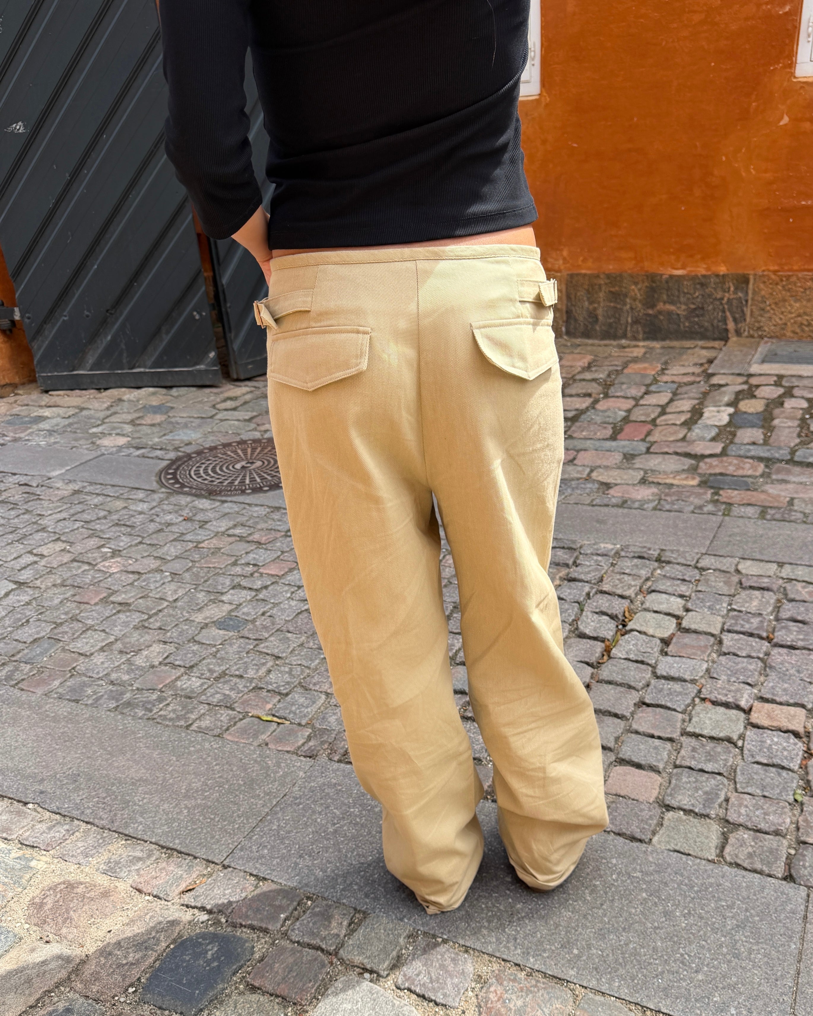 ESSI CARGO PANT - SAND - Dinvintageshop