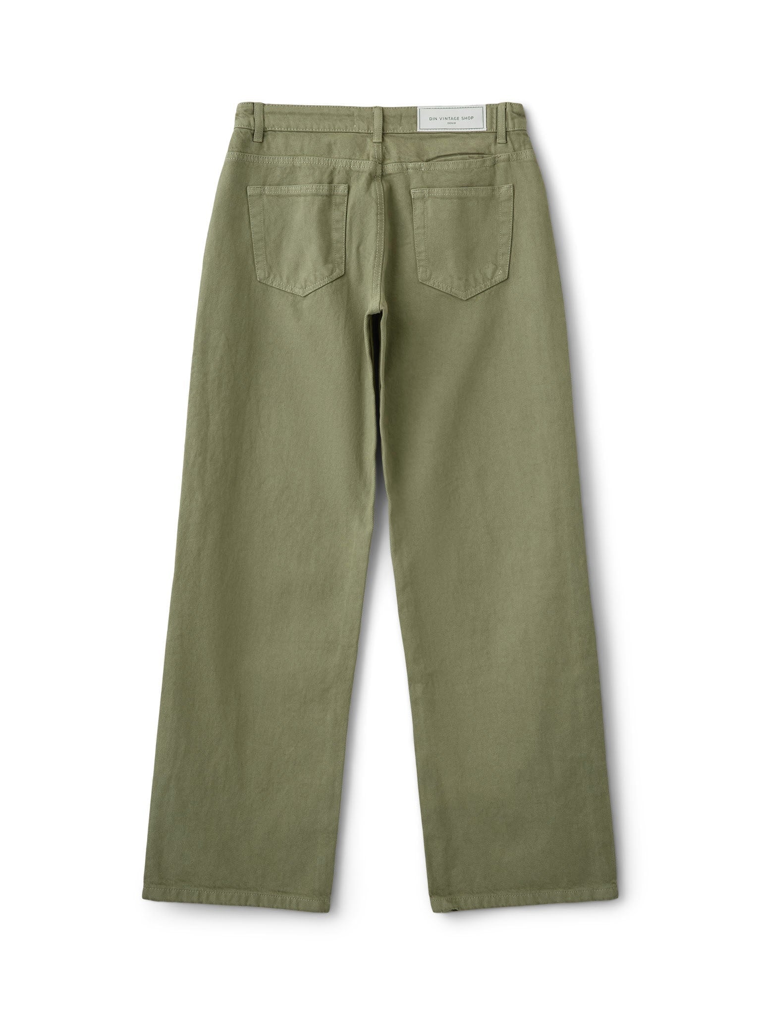 ESTHER JEANS - GREEN - Dinvintageshop