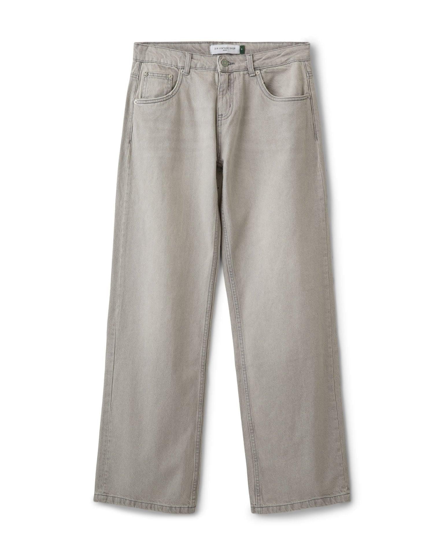 ESTHER JEANS - LIGHT GREY - Dinvintageshop