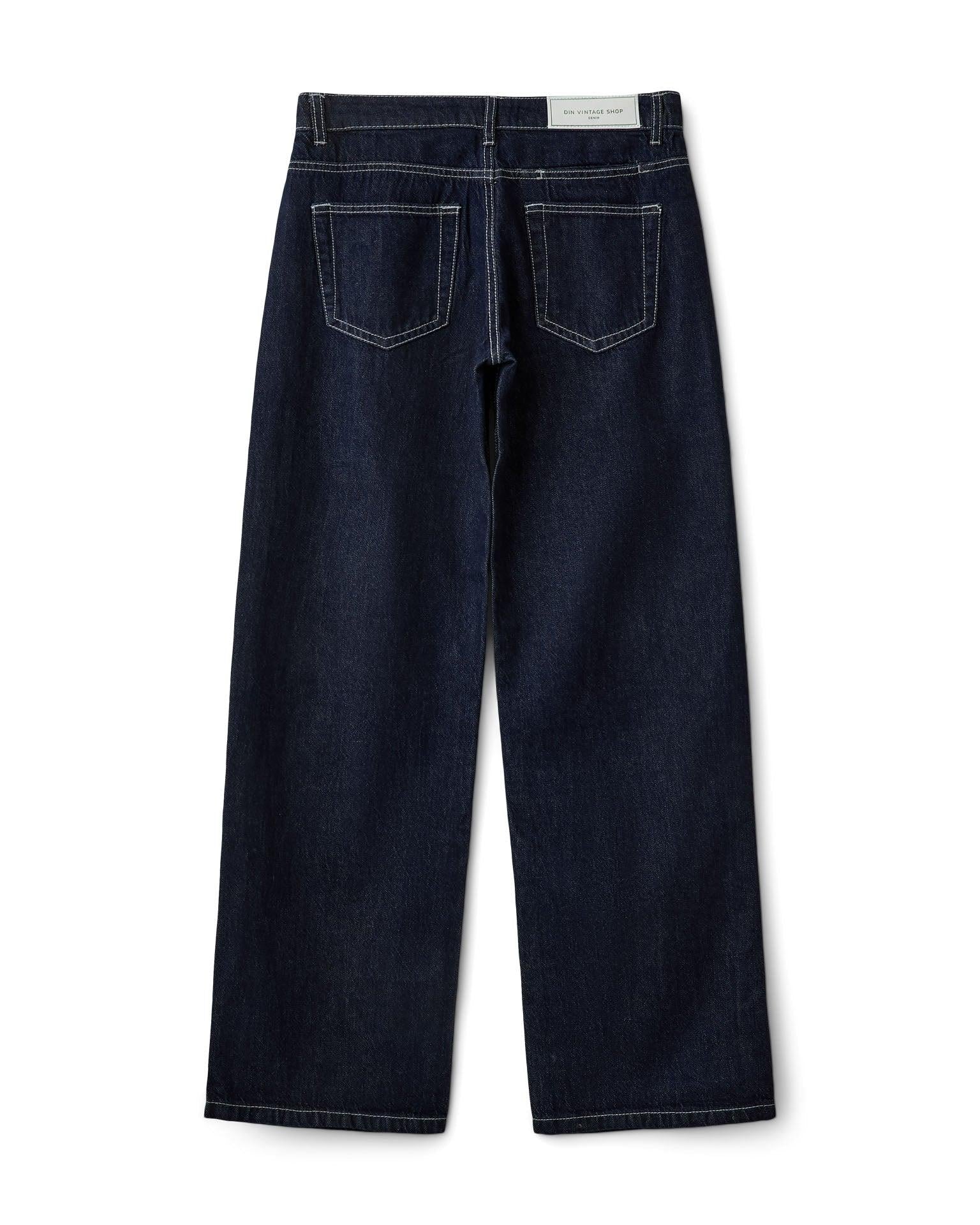 ESTHER JEANS - RAW BLUE - Dinvintageshop