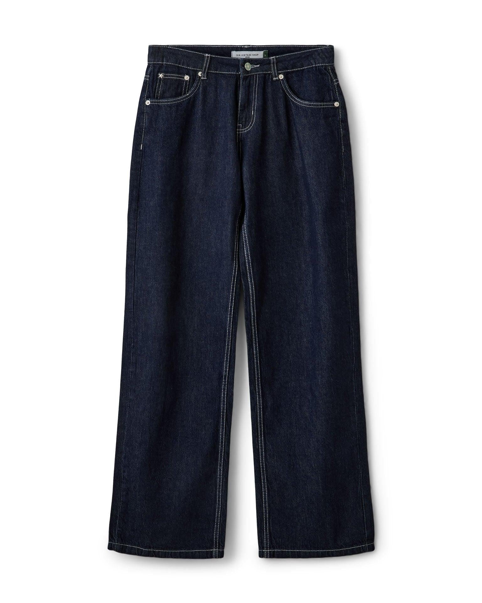 ESTHER JEANS - RAW BLUE - Dinvintageshop
