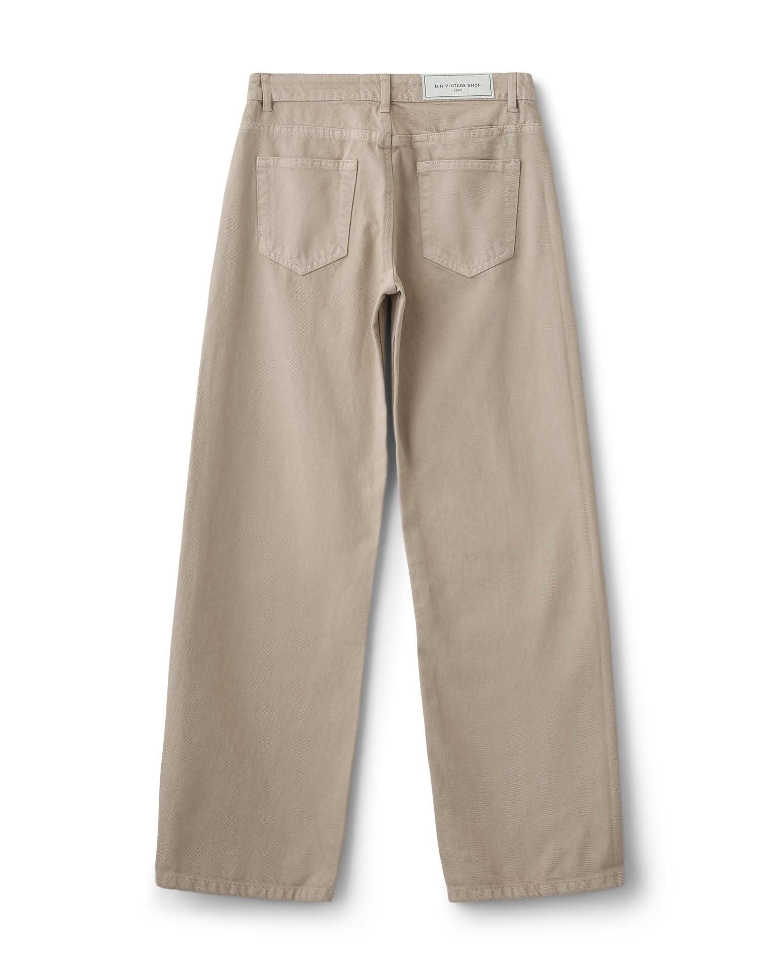 ESTHER JEANS - SAND - Dinvintageshop