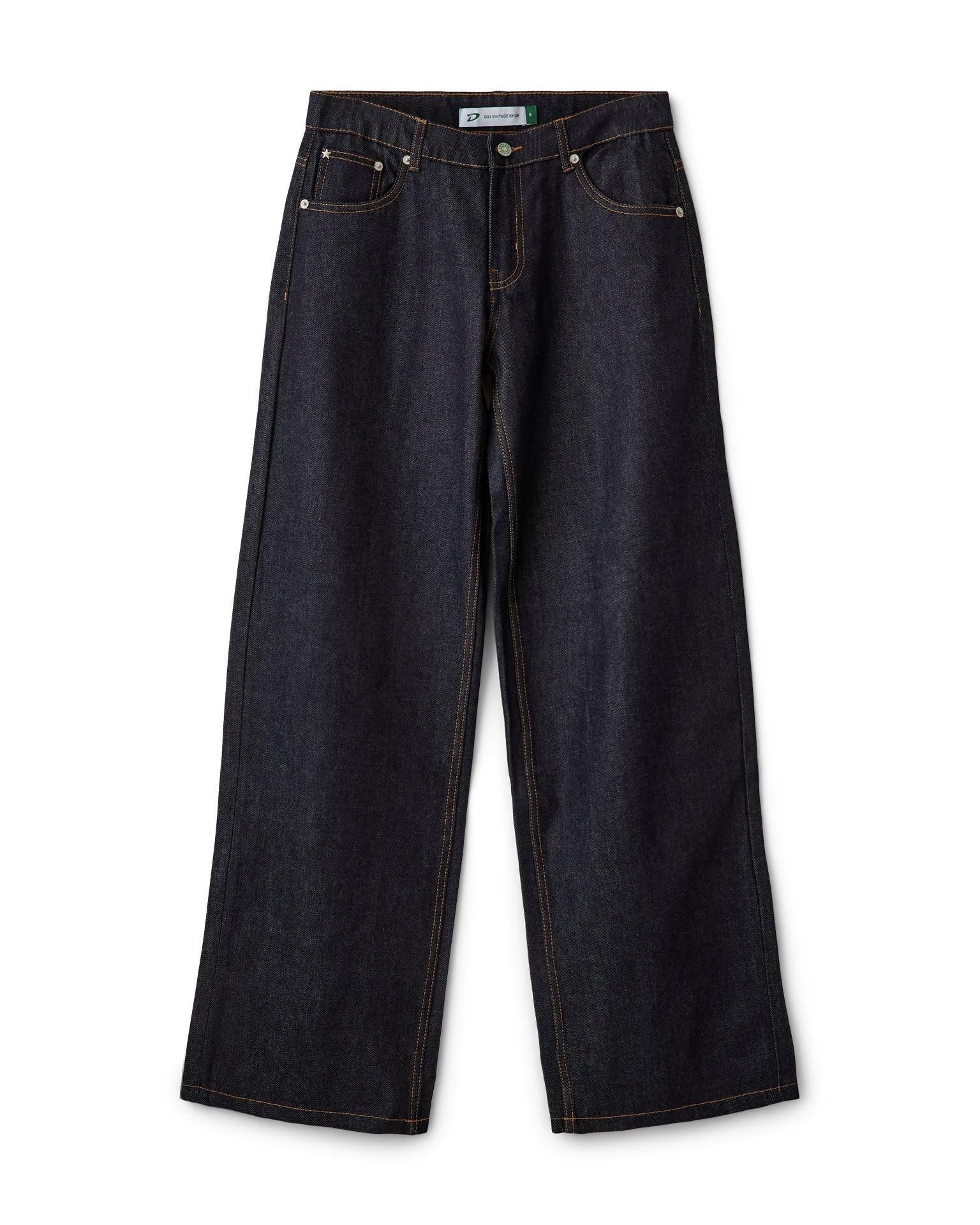 ESTHER JEANS - SELVEDGE BLUE - Dinvintageshop