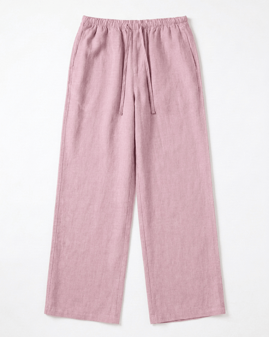 FLORA HØR - BUKSER - LIGHT PINK - Dinvintageshop
