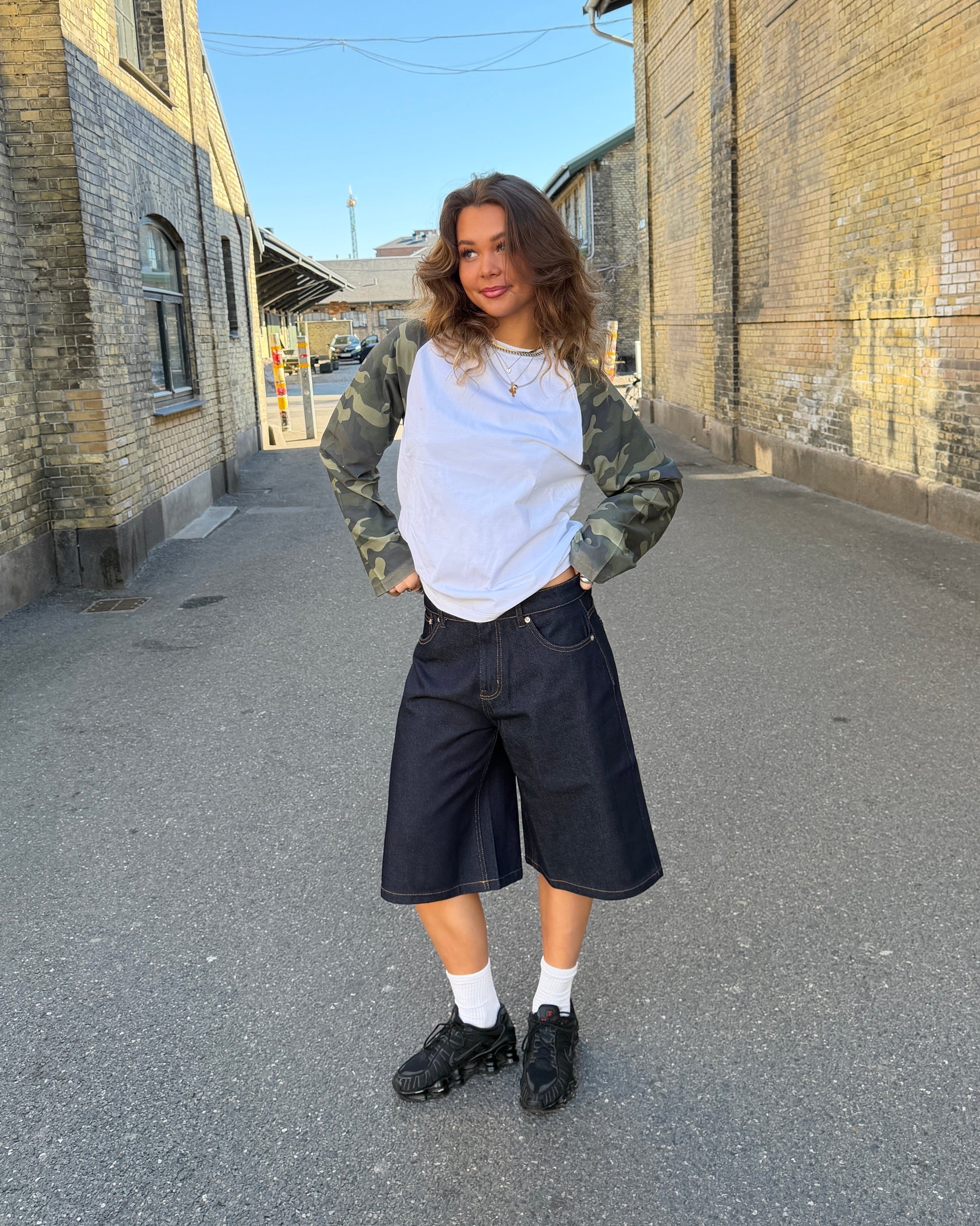 FRIDA JORTS - INDIGO SELVEDGE - Dinvintageshop