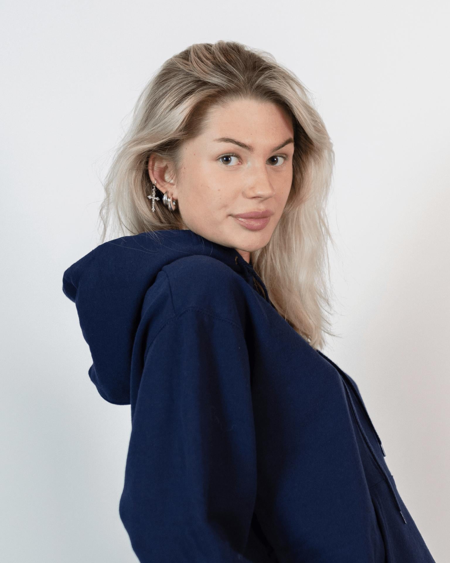 FRUIT HOODIE - NAVY