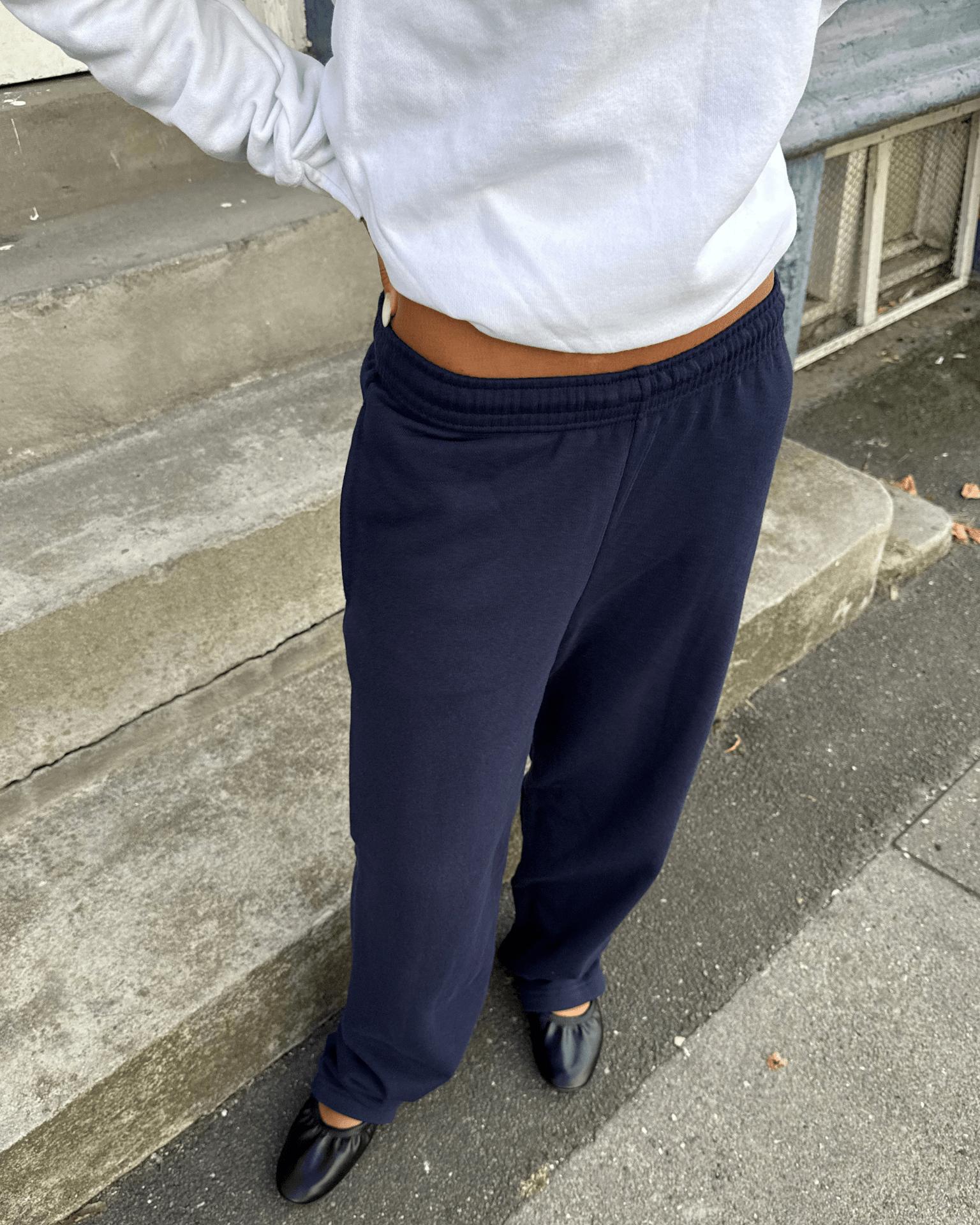 FRUIT SWEATPANTS U/ ELA - NAVY