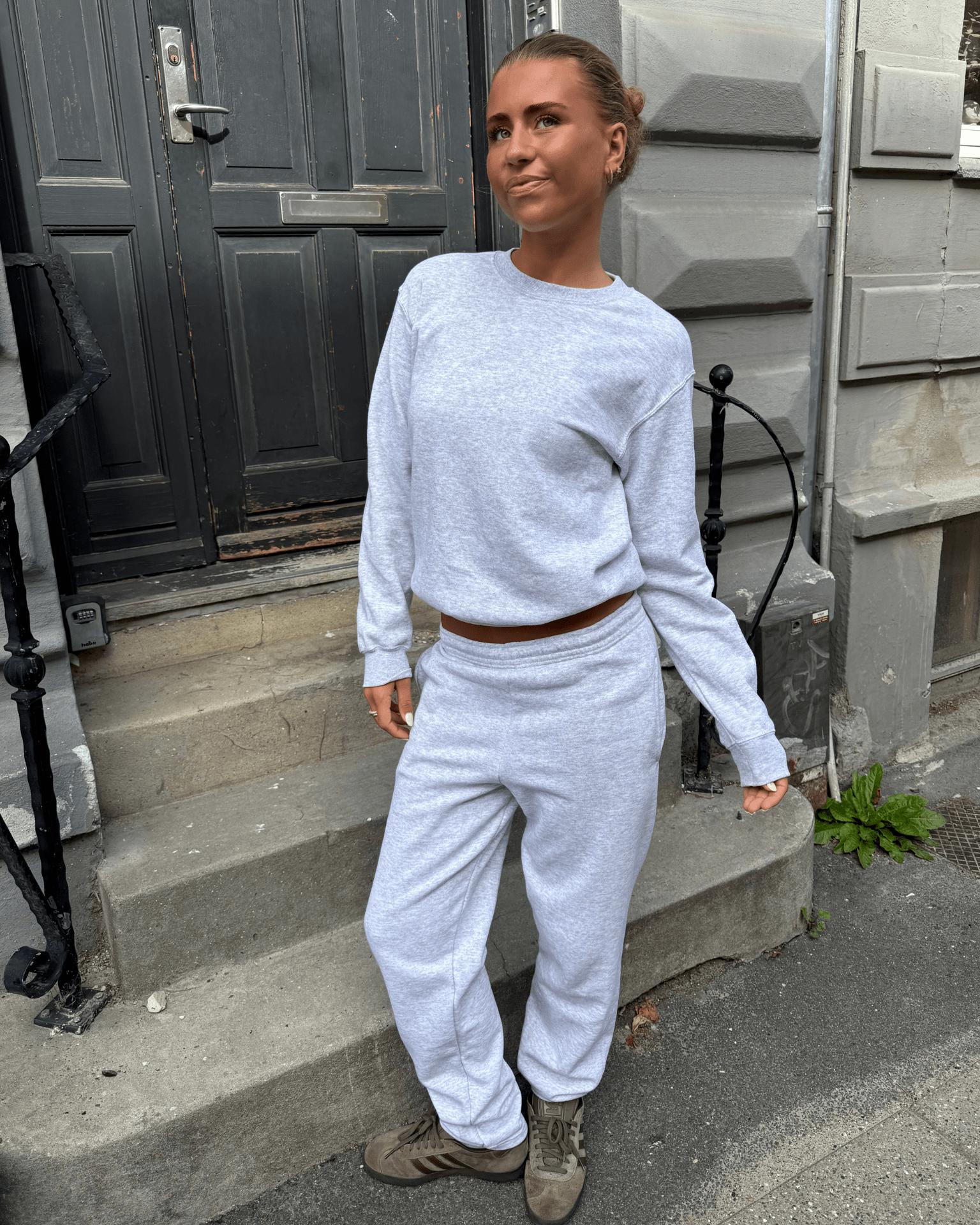 FRUIT SWEATPANTS U/ ELASTIK - GREY