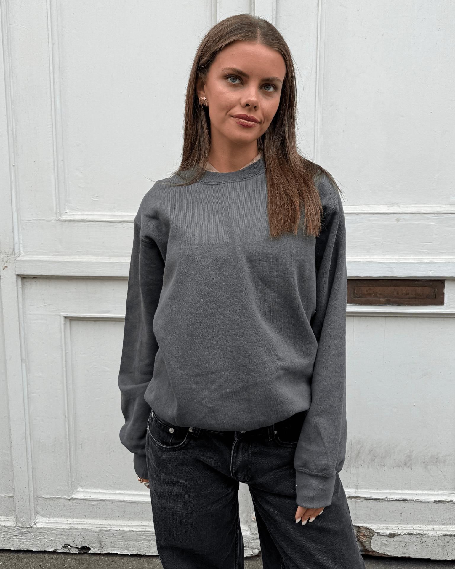 FRUIT SWEATSHIRT - DARK GREY