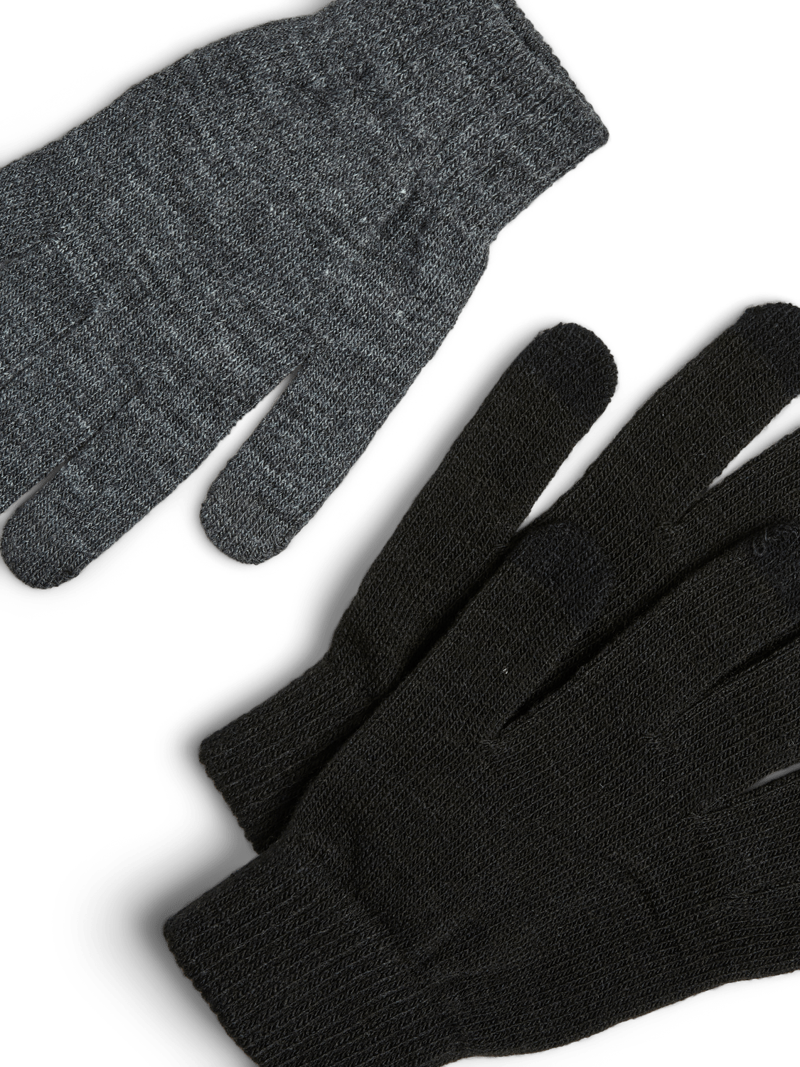 NEW BUDDY GLOVES (3-Pack) mobile friendly - 2x BLACK/ 1x DK GREY MEL