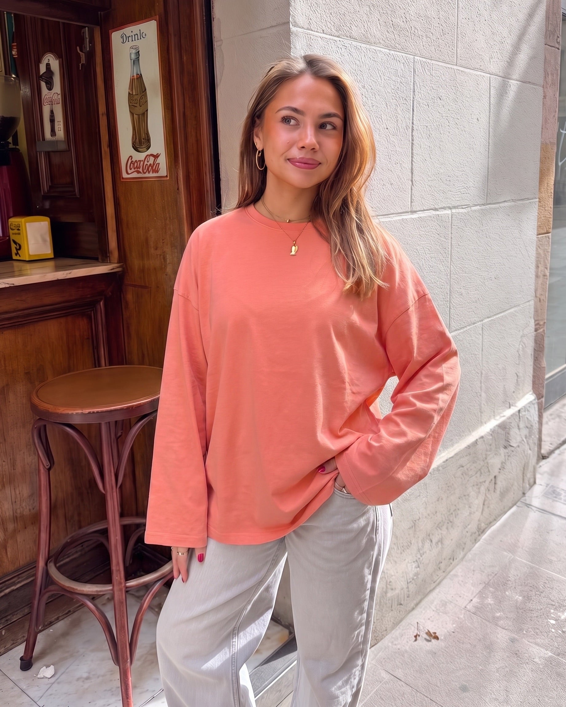 MYNTE TEE - LIGHT GREY