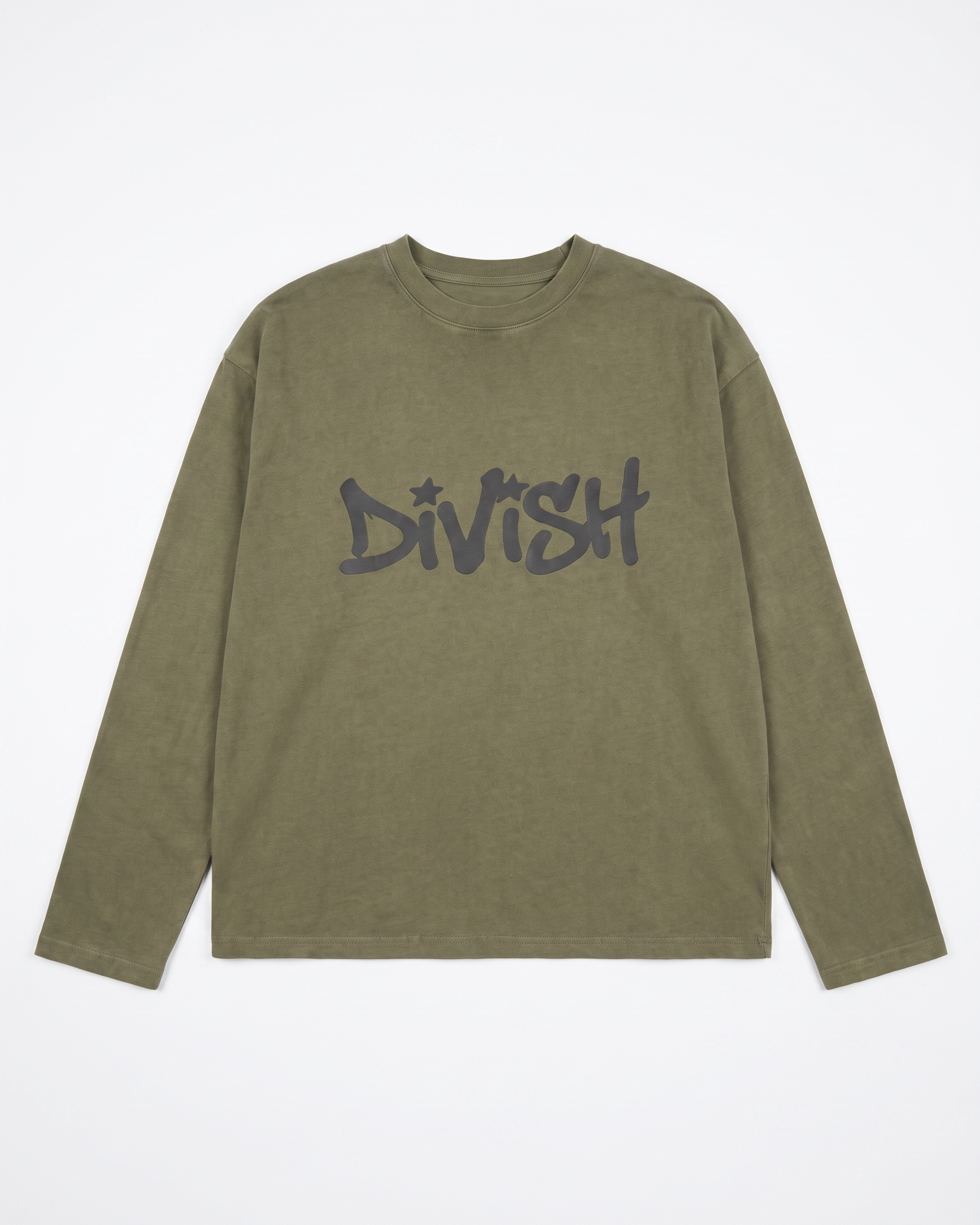 DUA LONG-SLEEVE TEE - ARMY