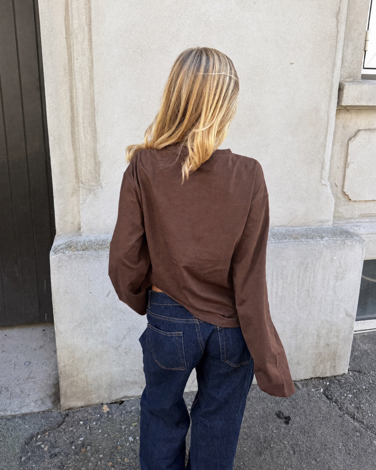 MYNTE TEE - BROWN