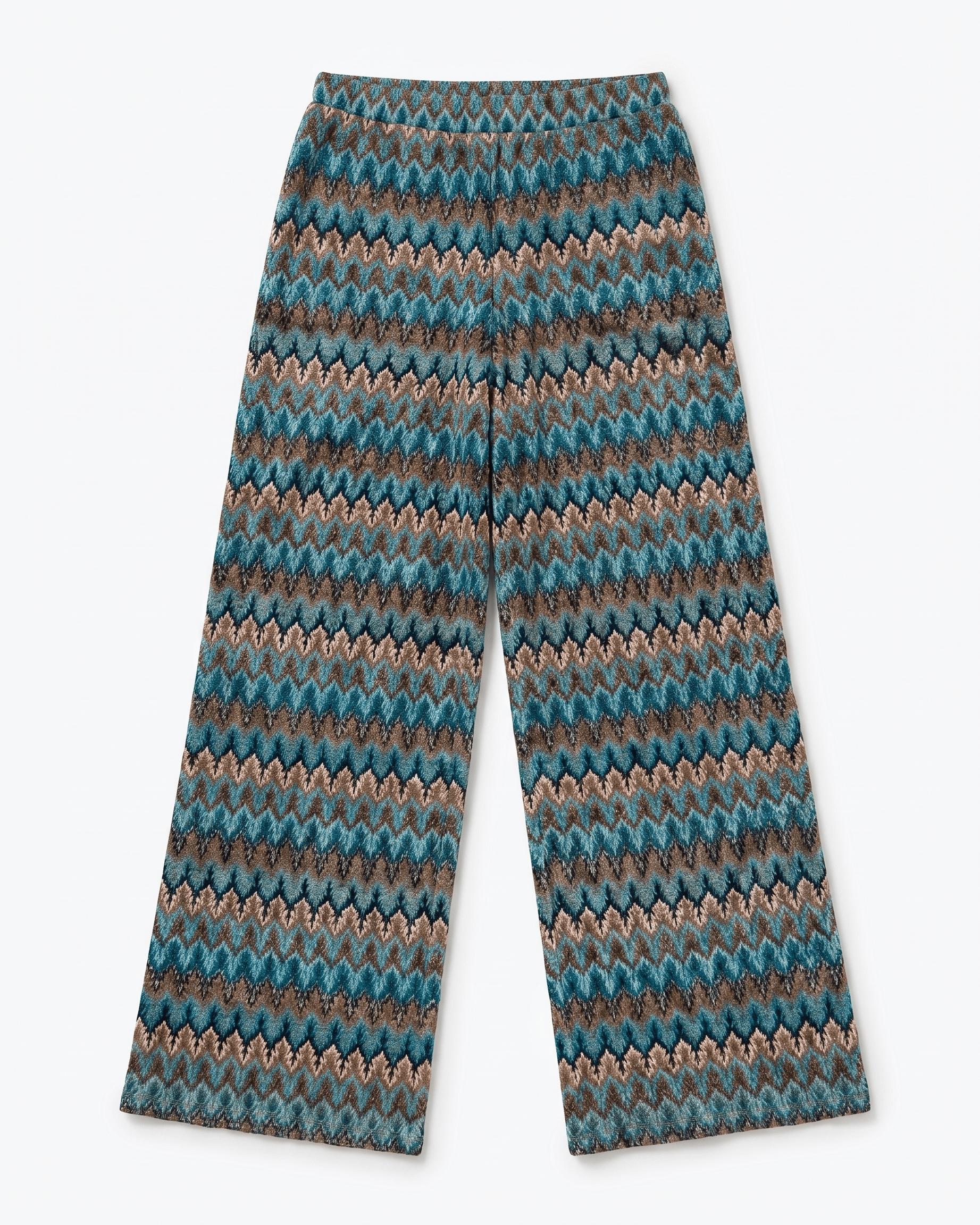 INGRID PANTS - BLUE MIX