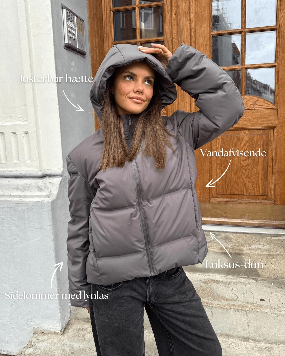 ISA DOWN JACKET - DARK GREY
