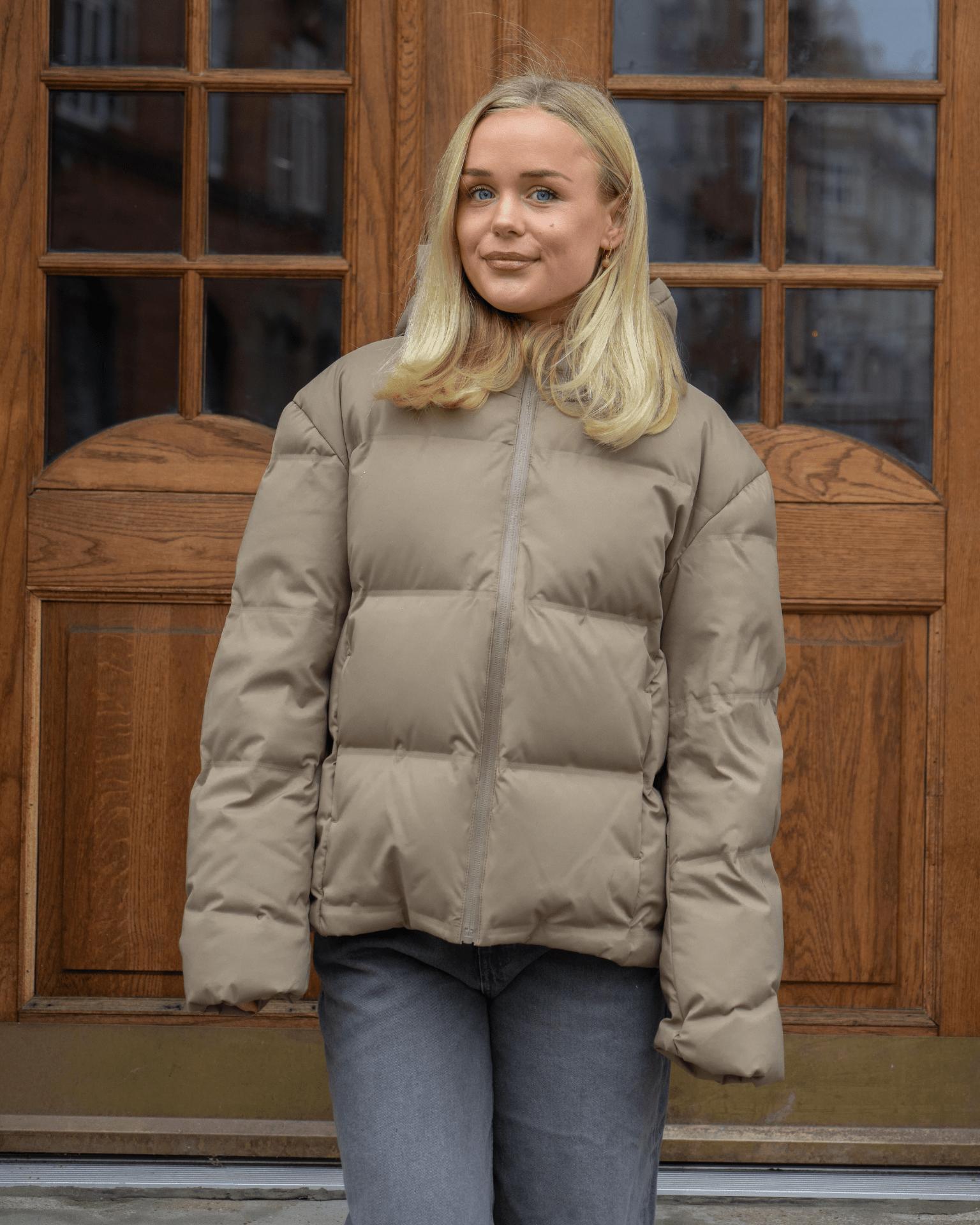 ISA DOWN JACKET - TAUPE