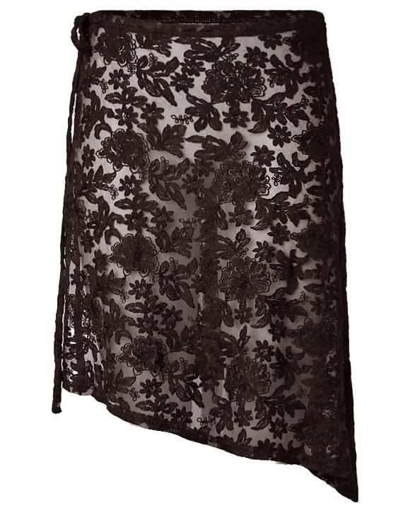 JOVA SARONG SKIRT - HOT FUDGE