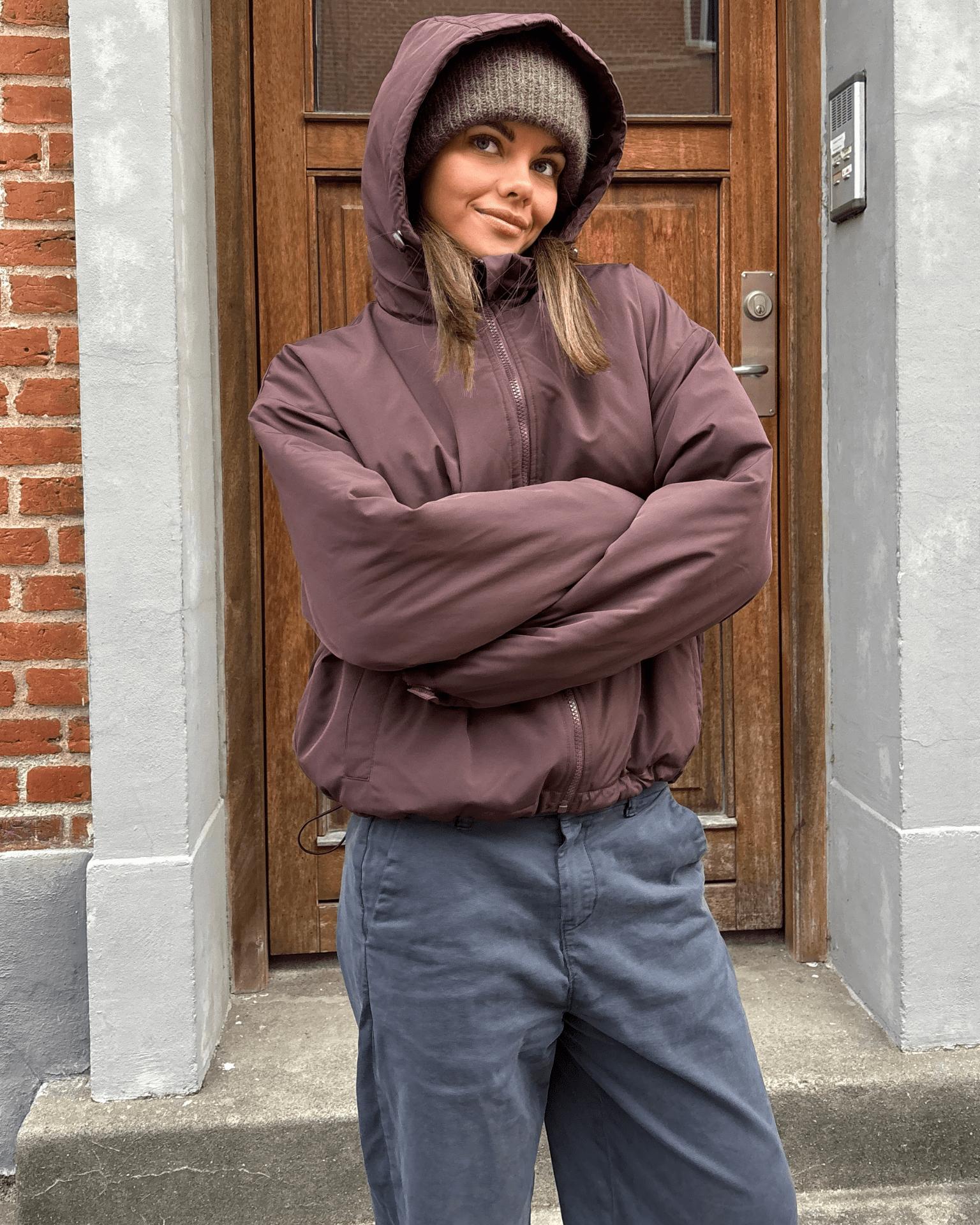 JUNO JACKET - BROWN