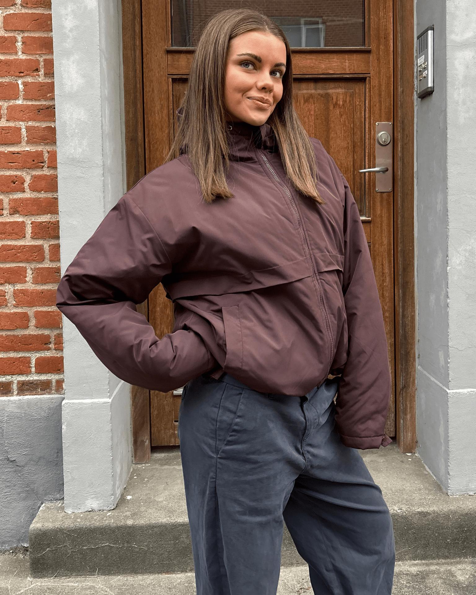 JUNO JACKET - BROWN