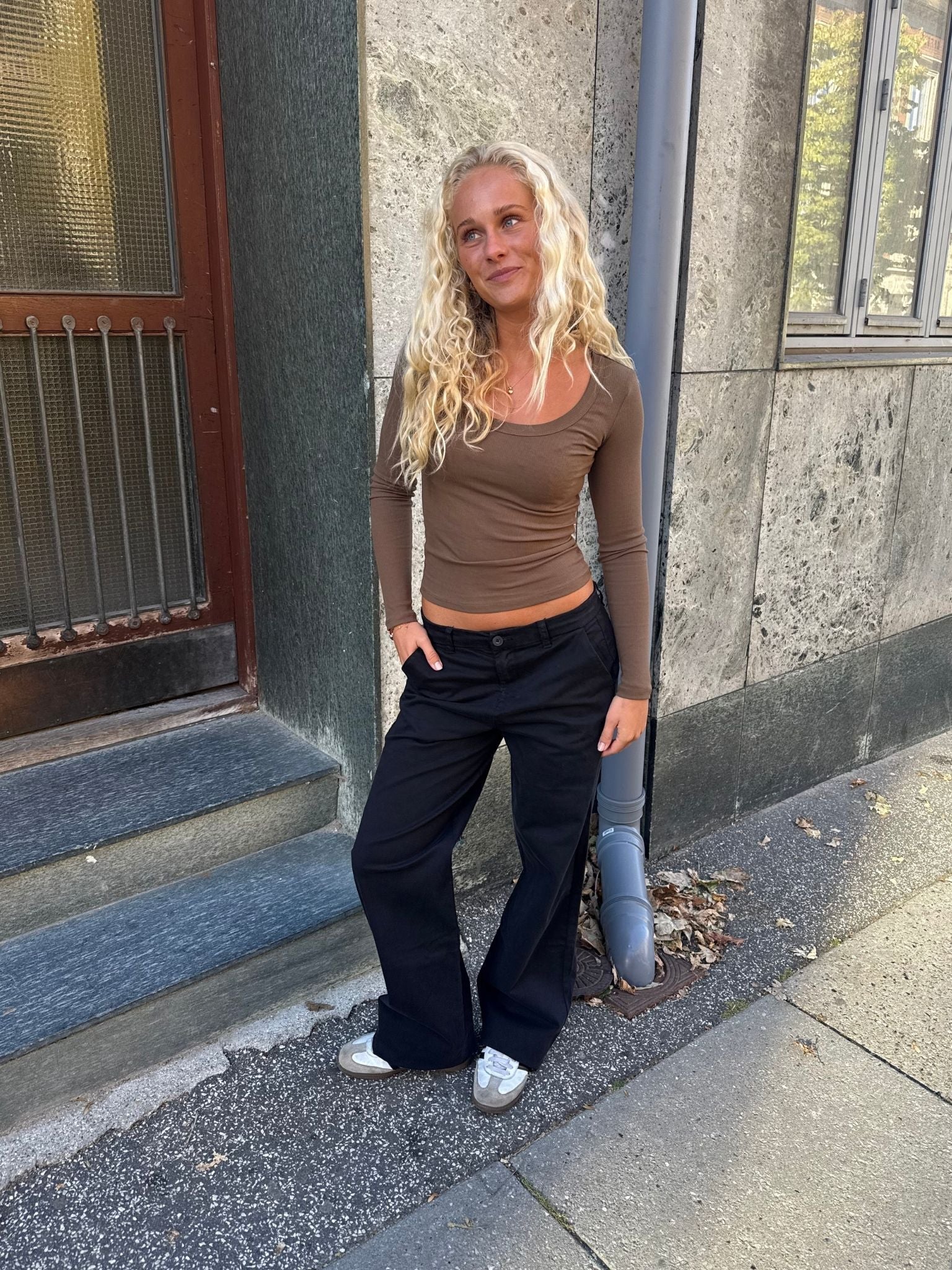 KLARA PANT - BLACK - Dinvintageshop