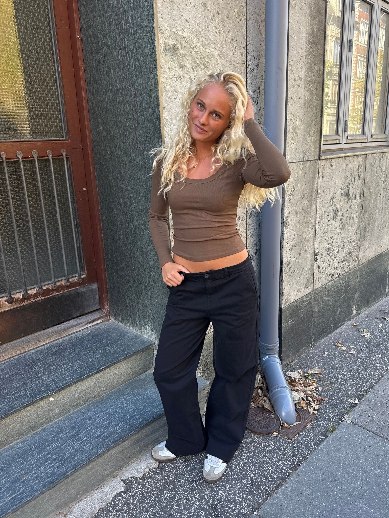 KLARA PANT - BLACK - Dinvintageshop