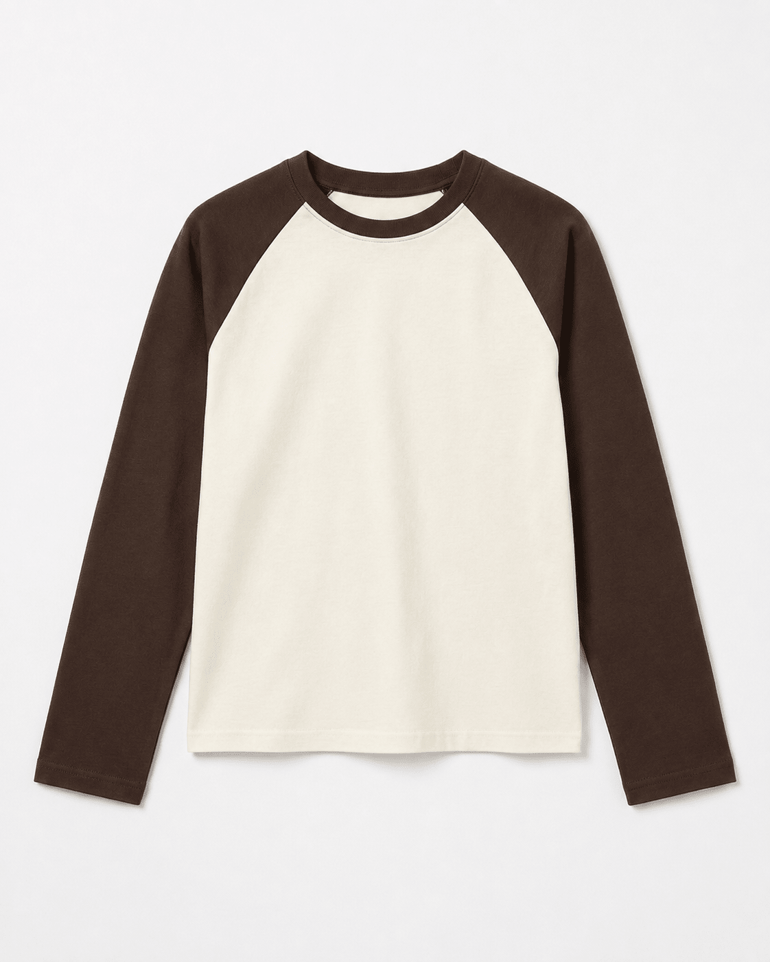 KLARA TEE - OFFWHITE/BROWN - Dinvintageshop