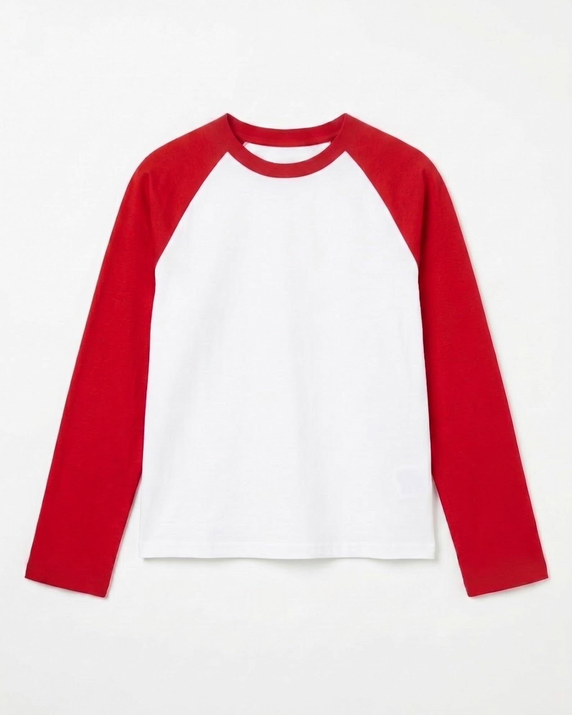 KLARA TEE - WHITE/RED - Dinvintageshop