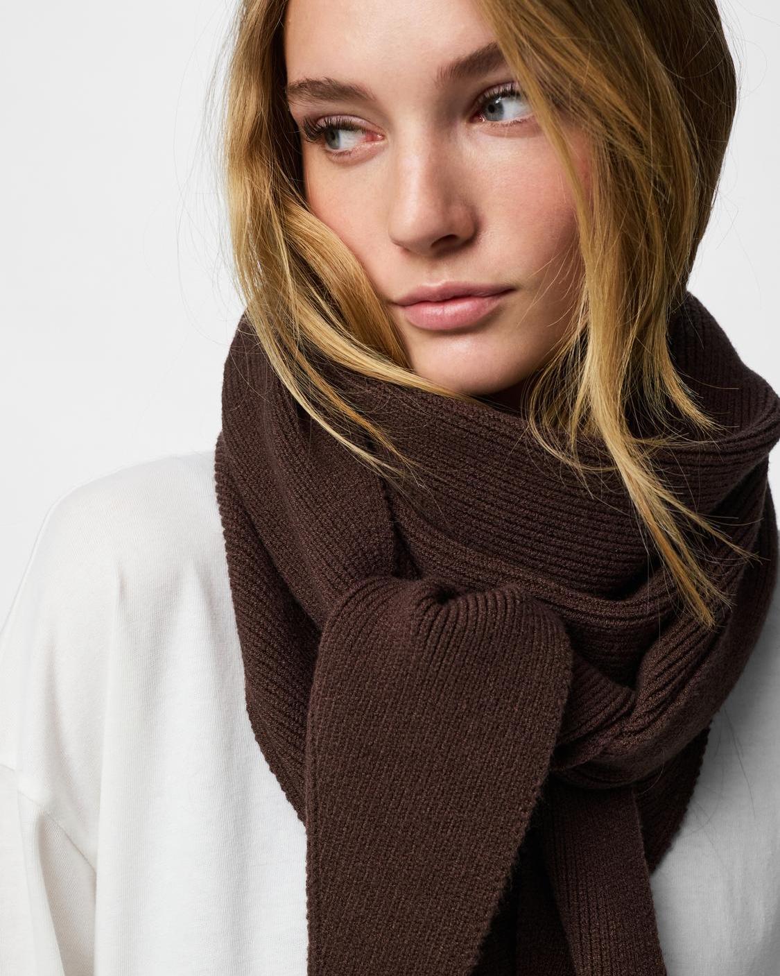 KOMMA BIG SCARF - HOT FUDGE - Dinvintageshop