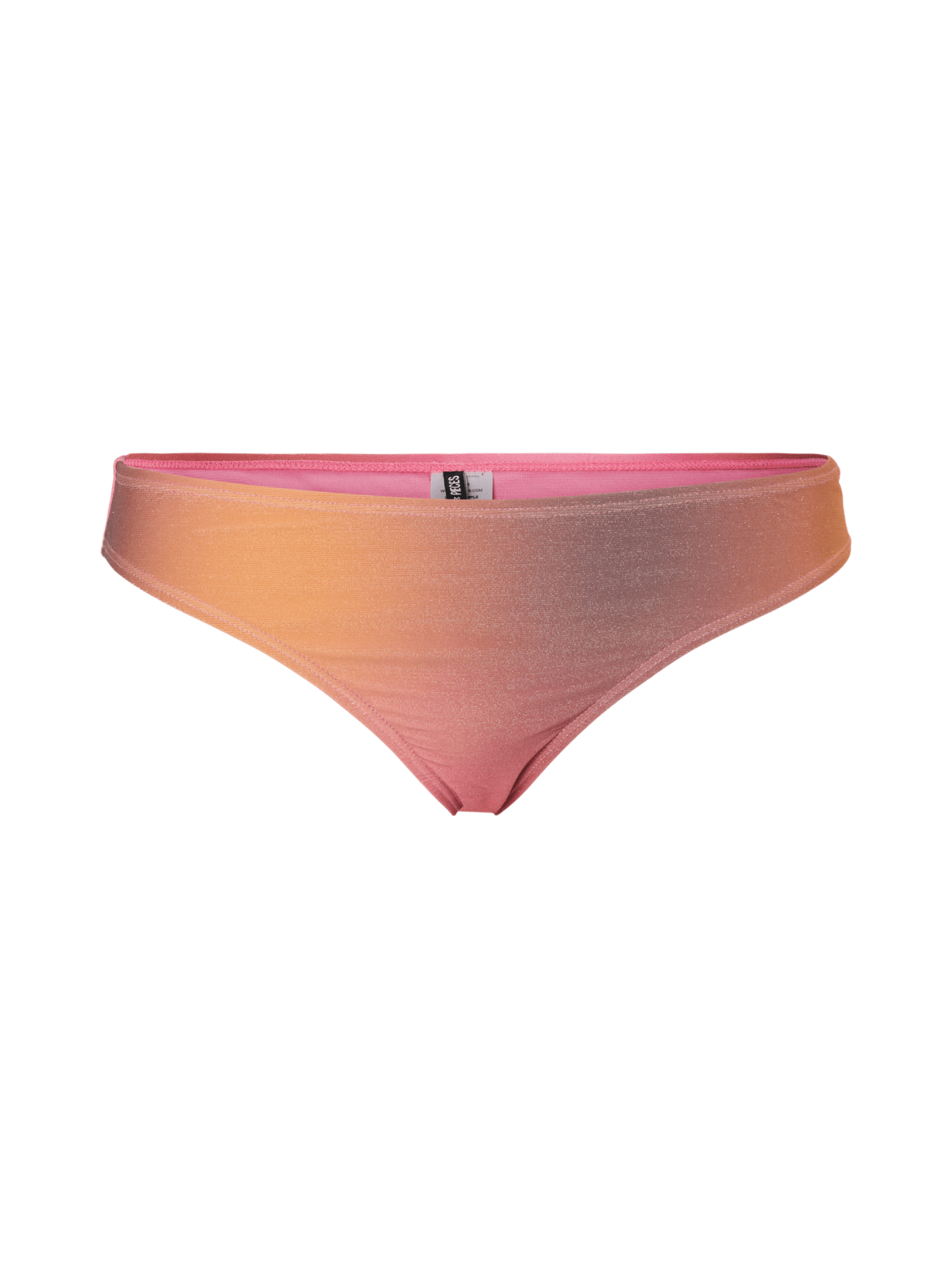 LAOMI GLITTER BIKINI TRUSSE - RED OCHRE GRADIENT - Dinvintageshop