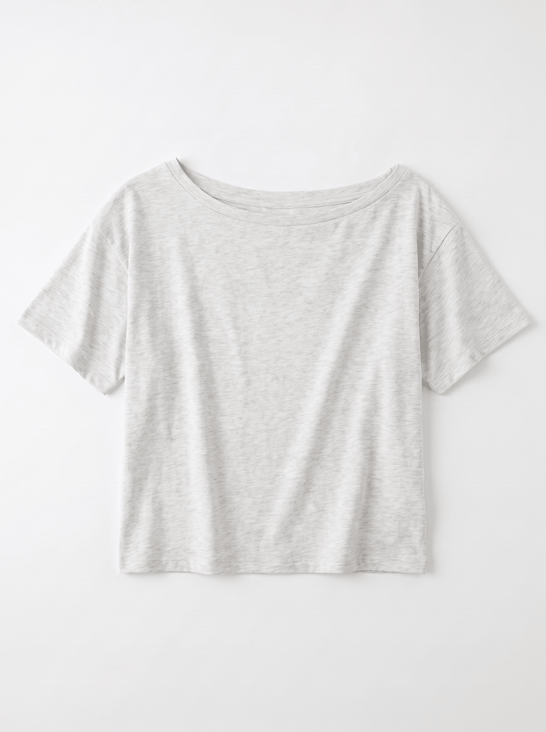 LIVA OFF-THE-SHOULDER TOP - LIGHT GREY - Dinvintageshop