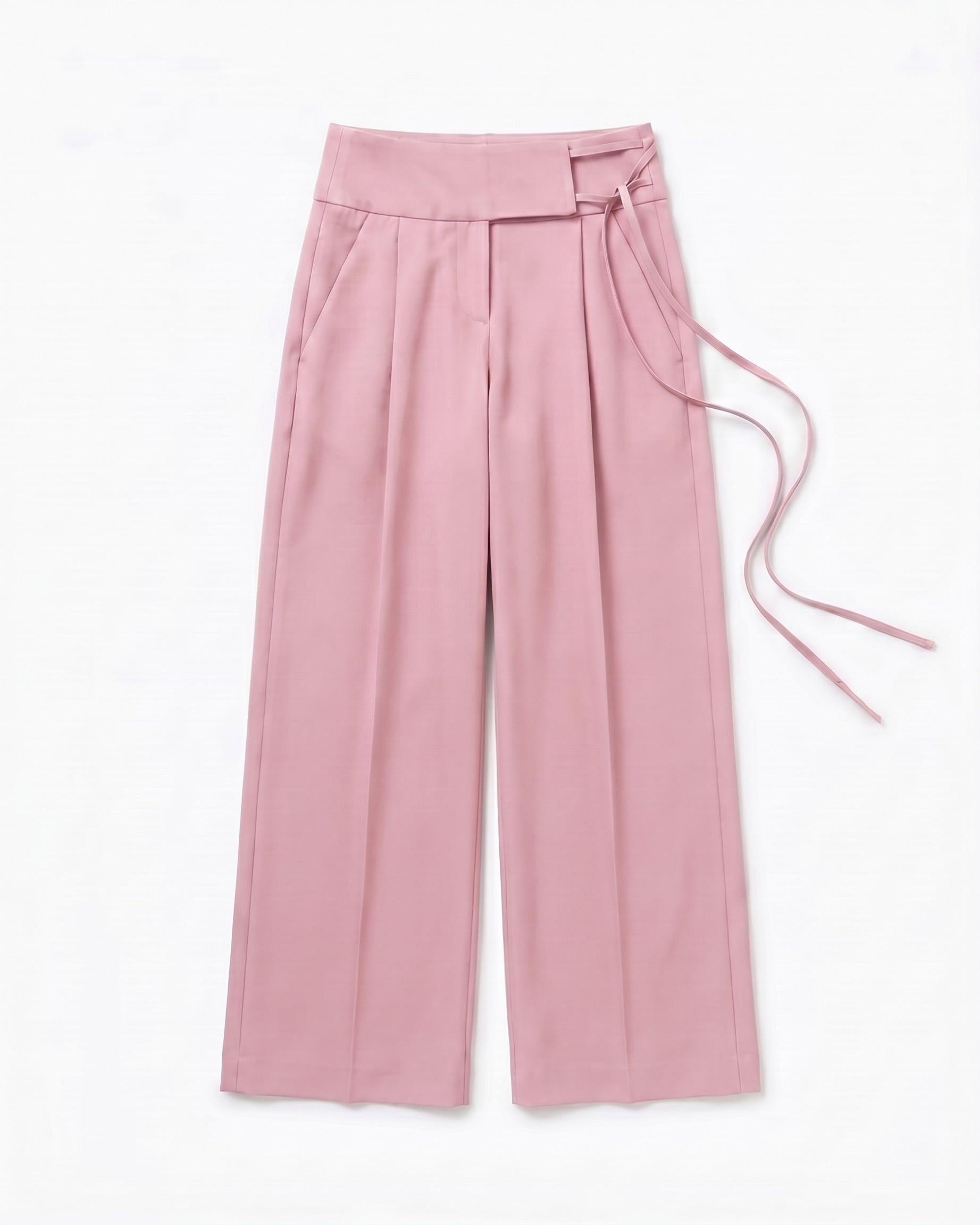 MAIA SUIT PANT - LIGHT PINK