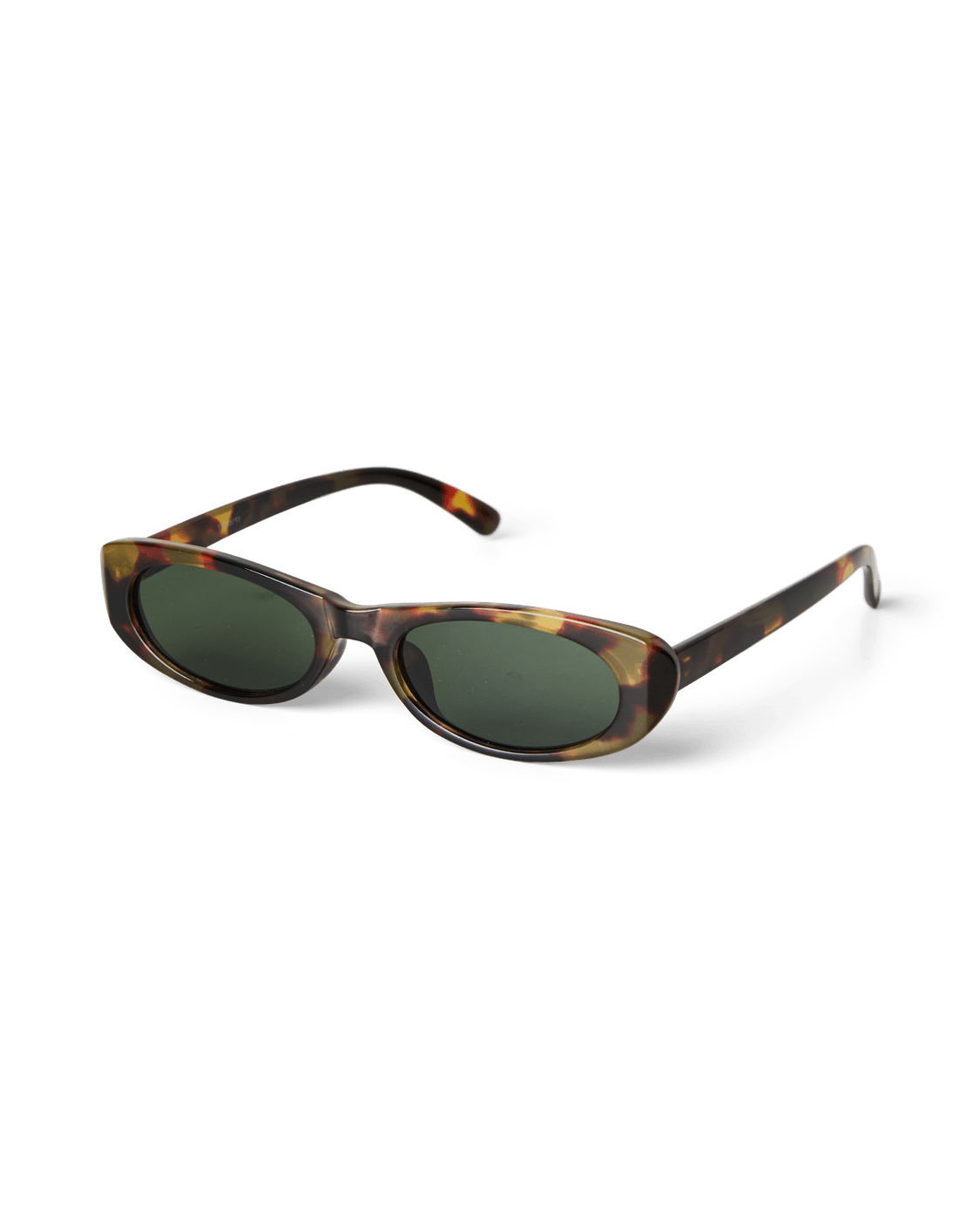 MILANIA SOLBRILLER - TURTLE/GREEN GLASS - Dinvintageshop
