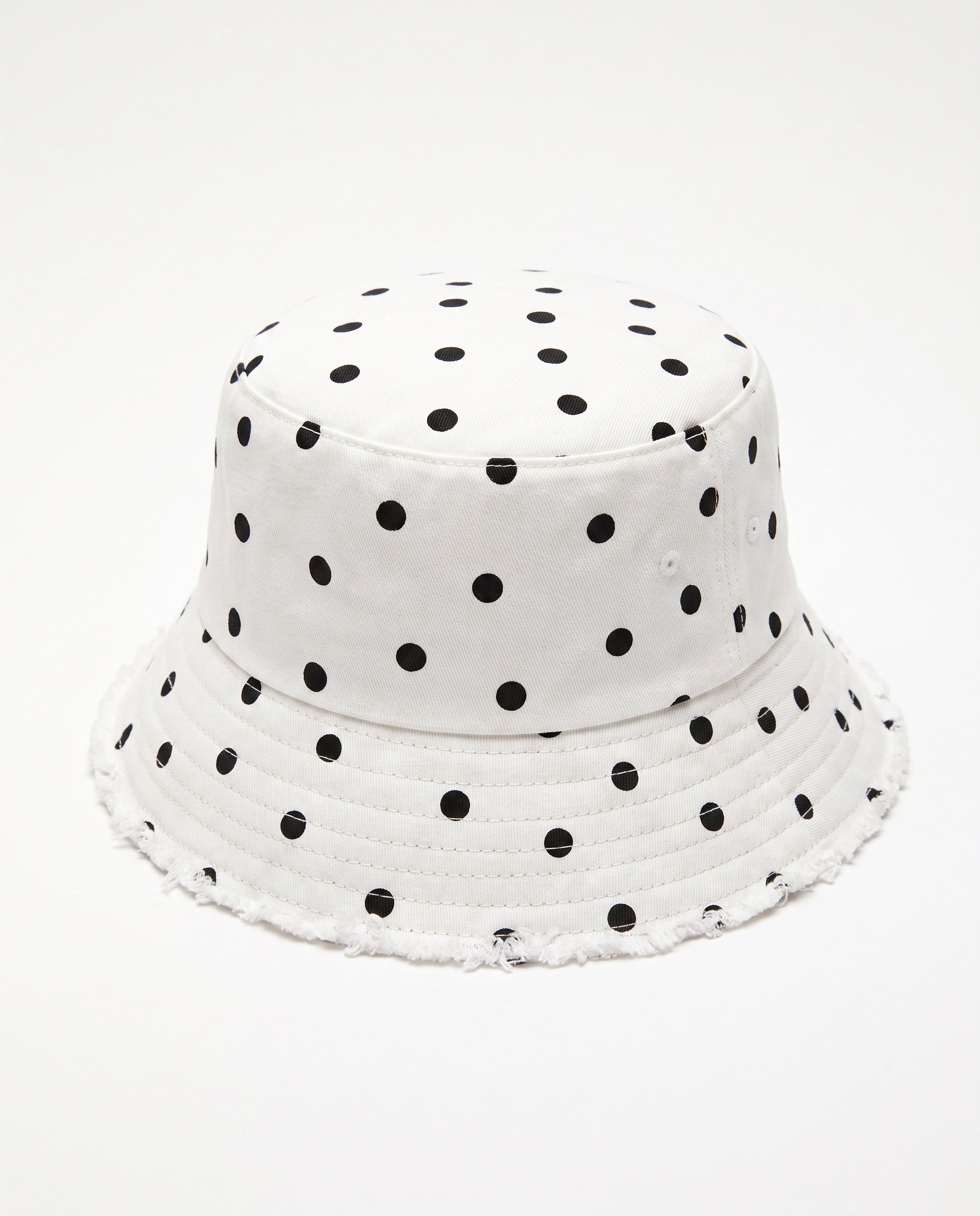 MIRA BUCKET HAT - CLOUD DANCER DOT